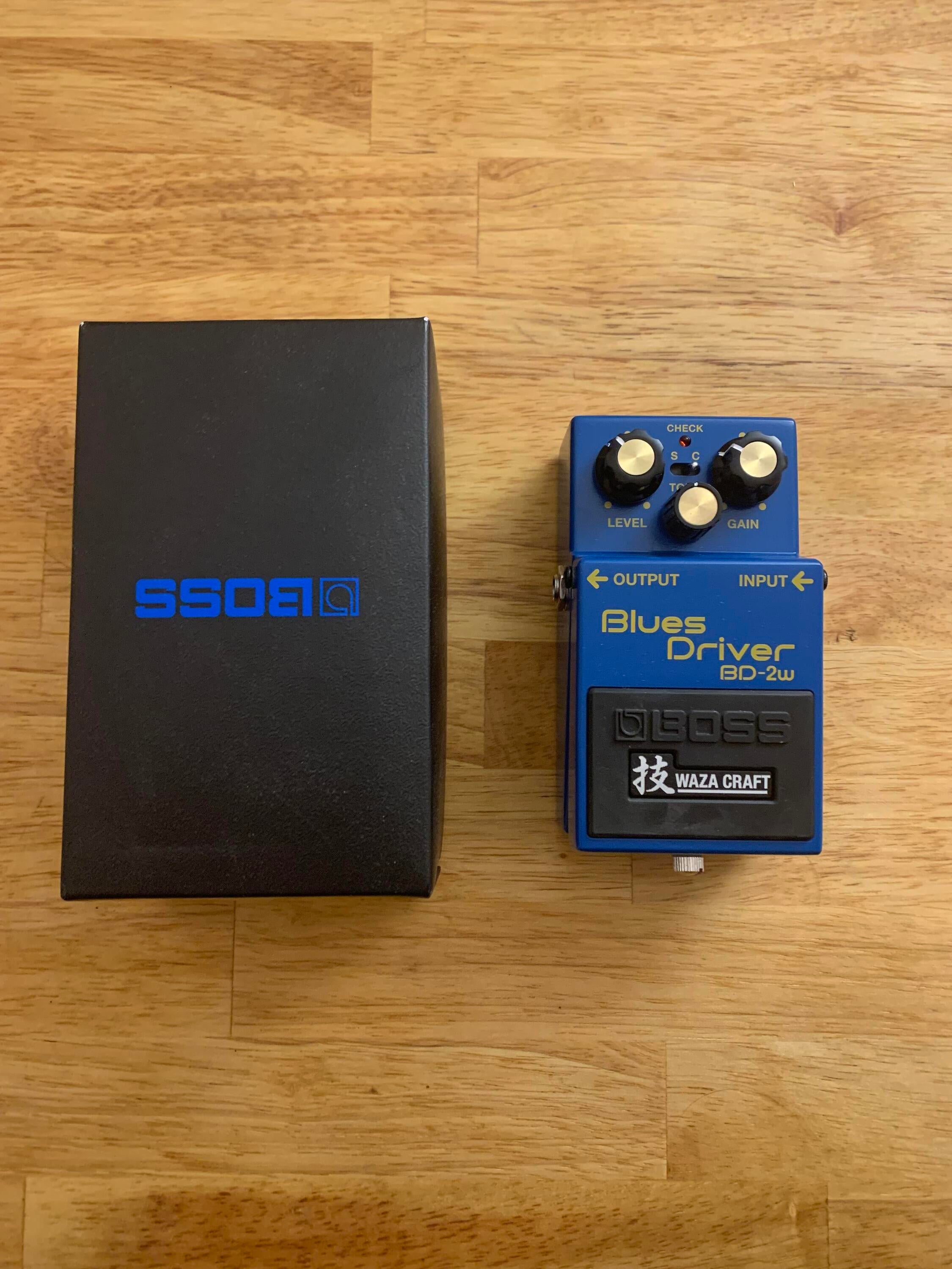 Used Boss BD-2W Waza Craft Blues Driver Pedal