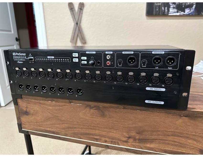 Used PreSonus StudioLive 16R 16channel Rackmount Digital Mixer