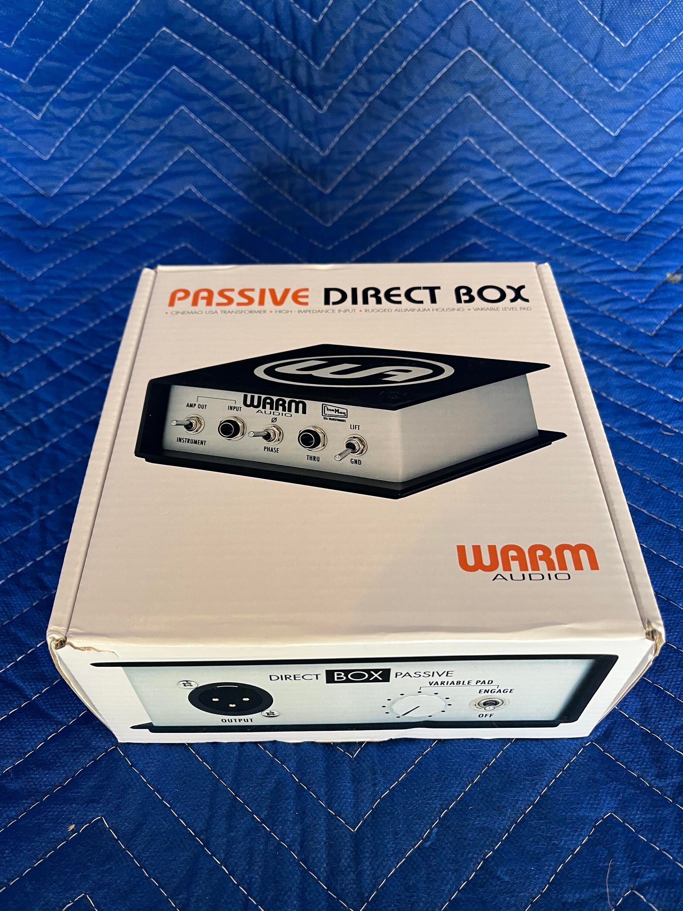 Used Warm Audio WADIP Passive Direct Box Sweetwater Gear Exchange