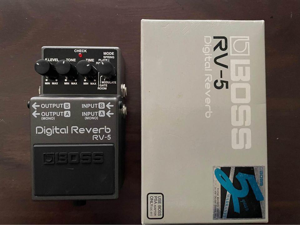 Used Boss RV-5 Digital Reverb - Sweetwater's Gear Exchange