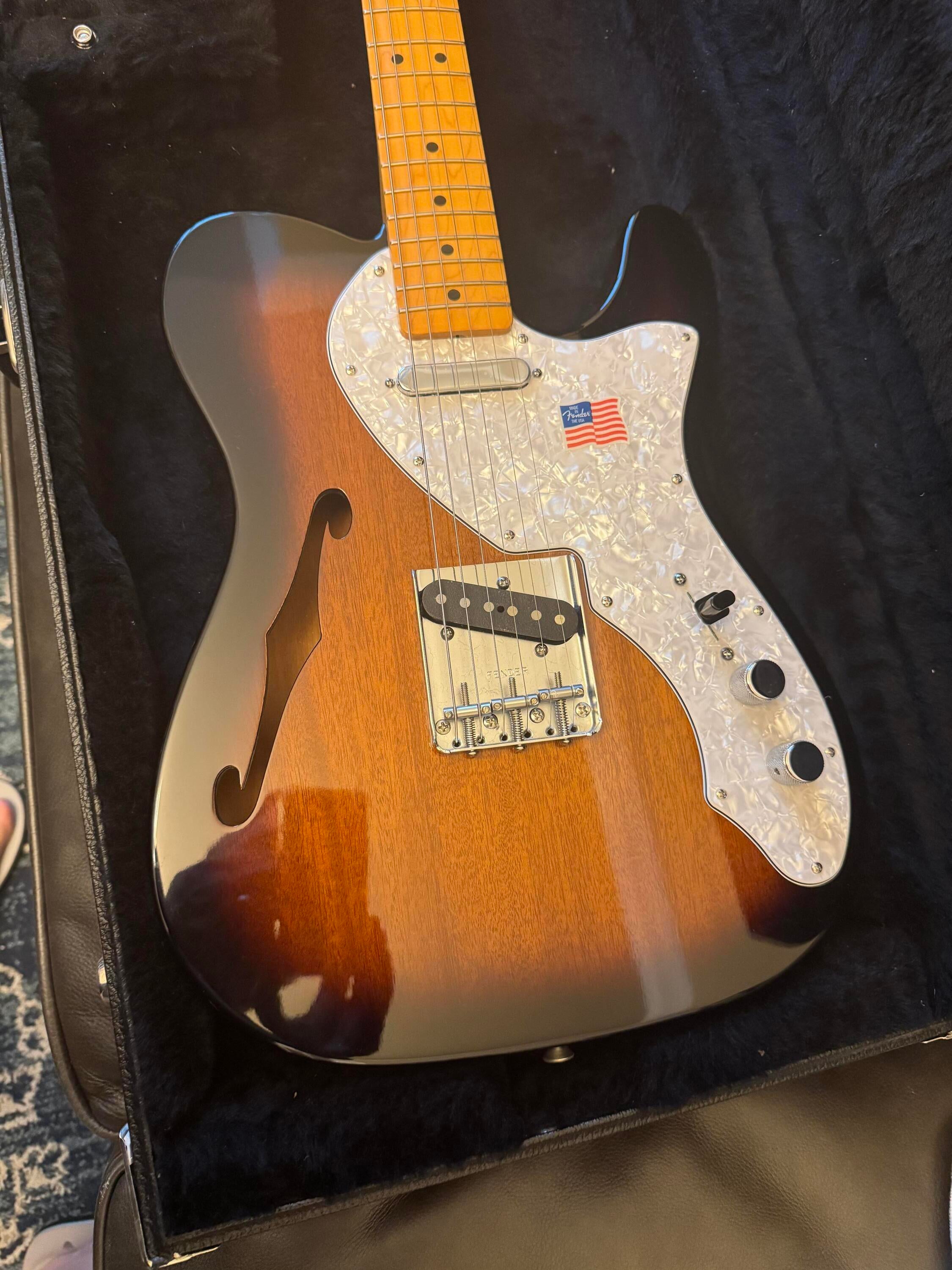 クロAmerican Vintage ‘69 Thinline Fender American Vintage 