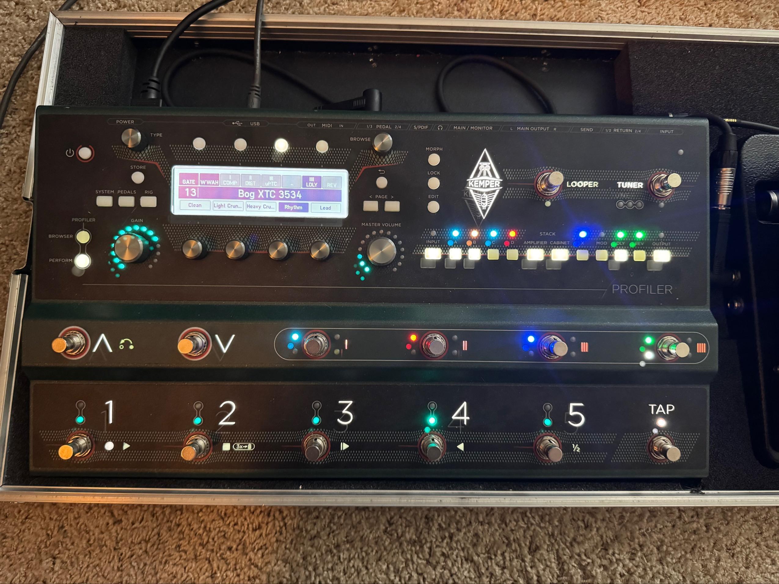 KEMPER STAGE & エクスプレッションペダル & ケース 【公式通販】