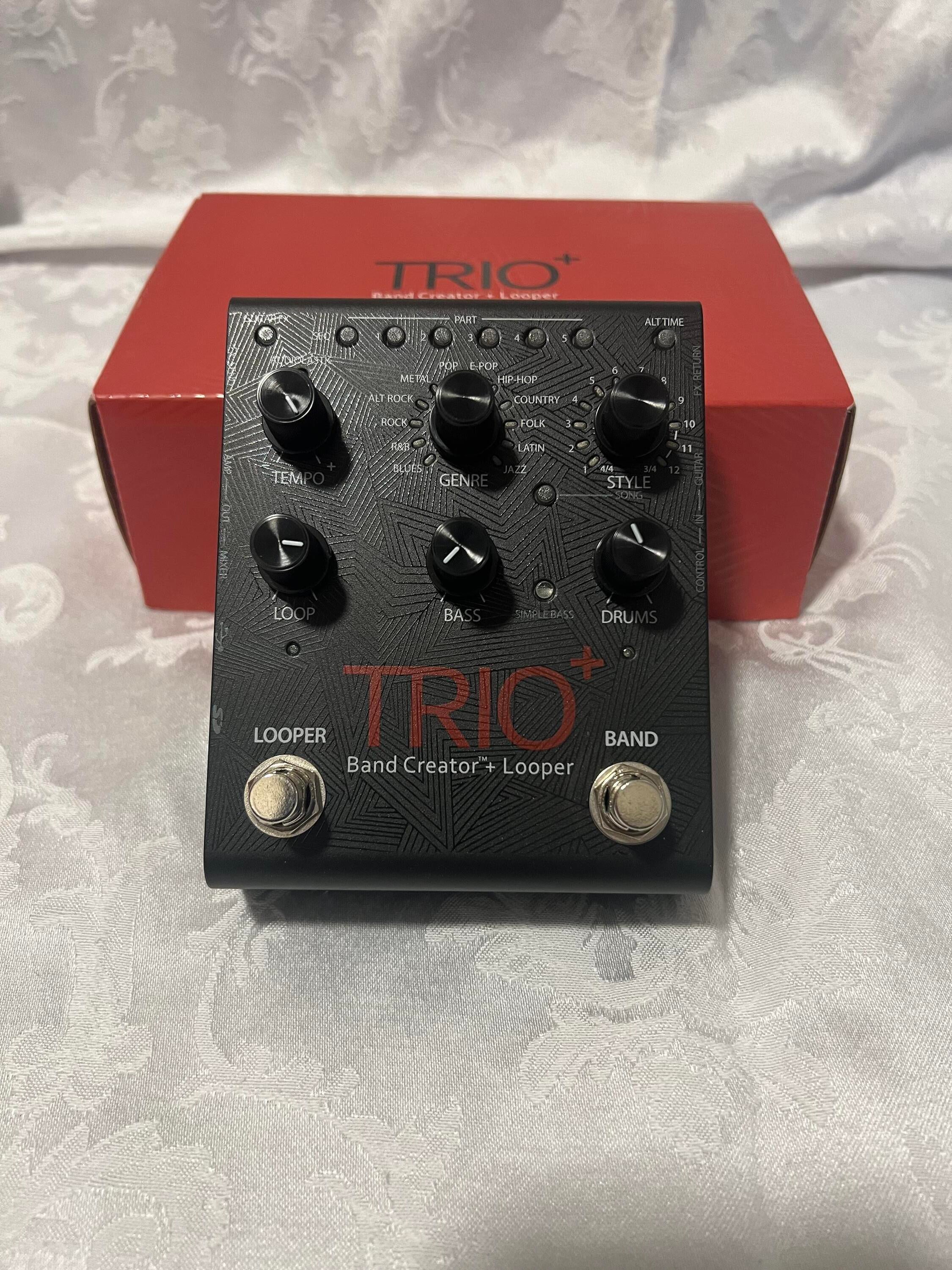 Used Digitech Trio+ Band Creator and Looper Pedal