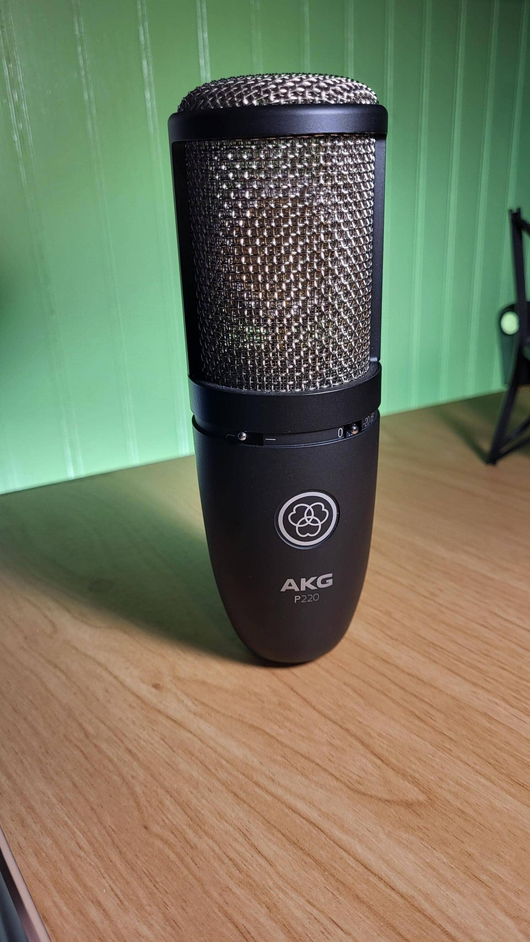 Used AKG P220 Highperformance large diaphragm condenser microphone