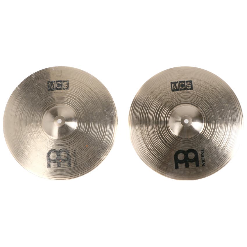 Used Meinl Cymbals MCS Med Hihats 14" Sweetwater Gear Exchange