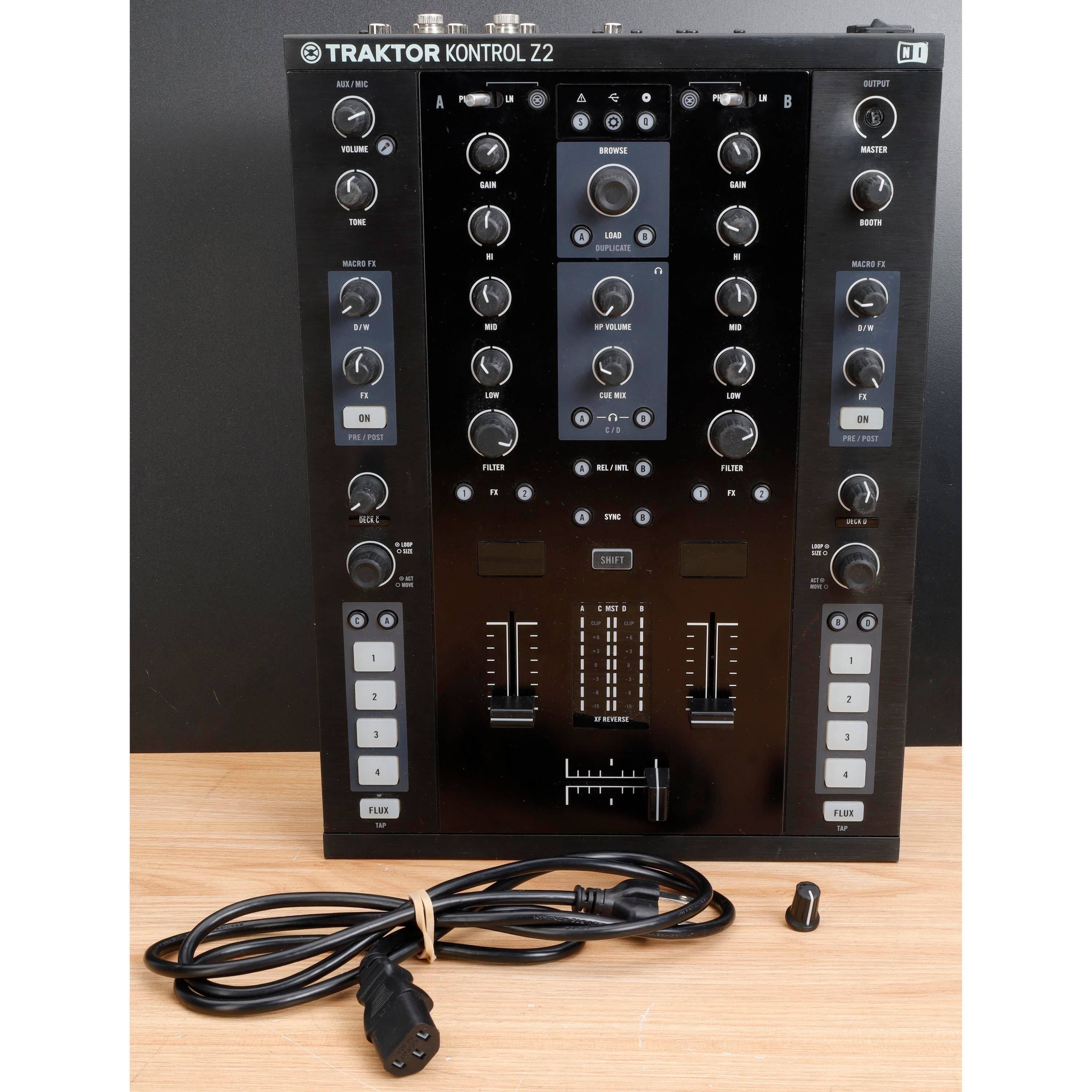 Used Native Instruments Traktor Kontrol Z2 - Sweetwater's Gear