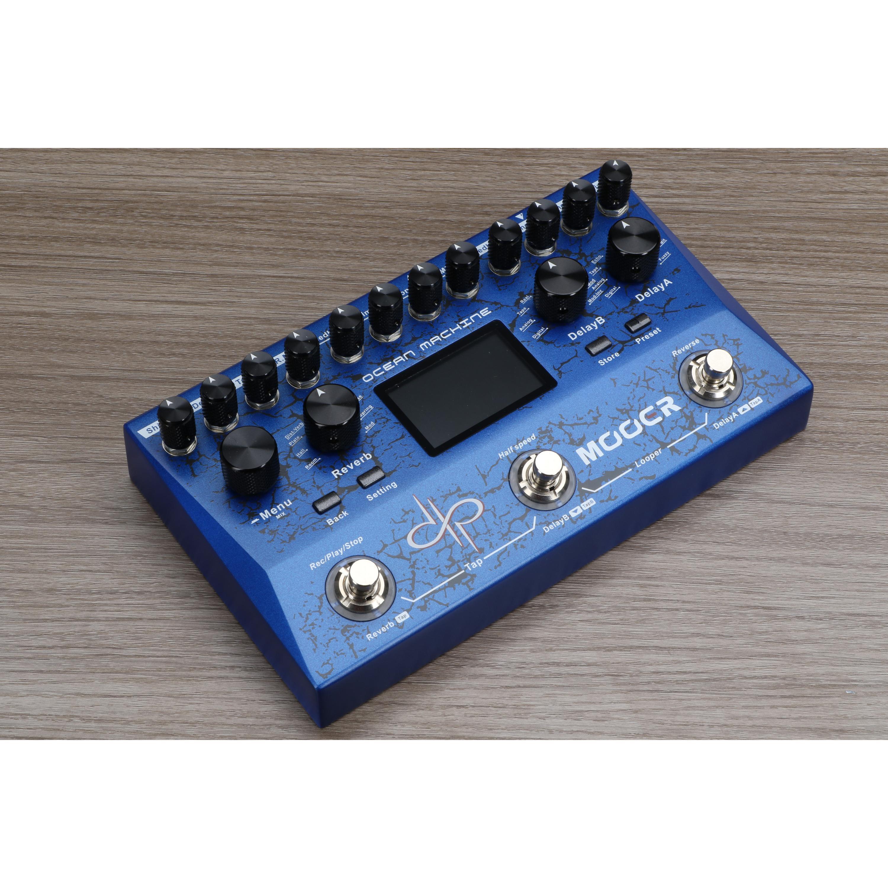 Mooer Used Ocean Machine Electric Guitar Pedal | Sweetwater Gear