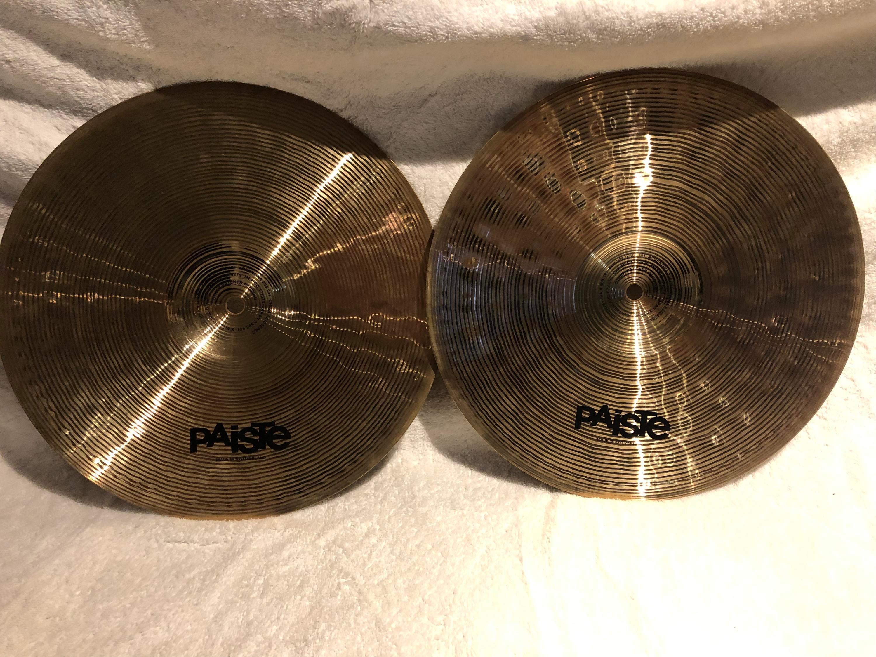 Paiste 13 deals hi hats