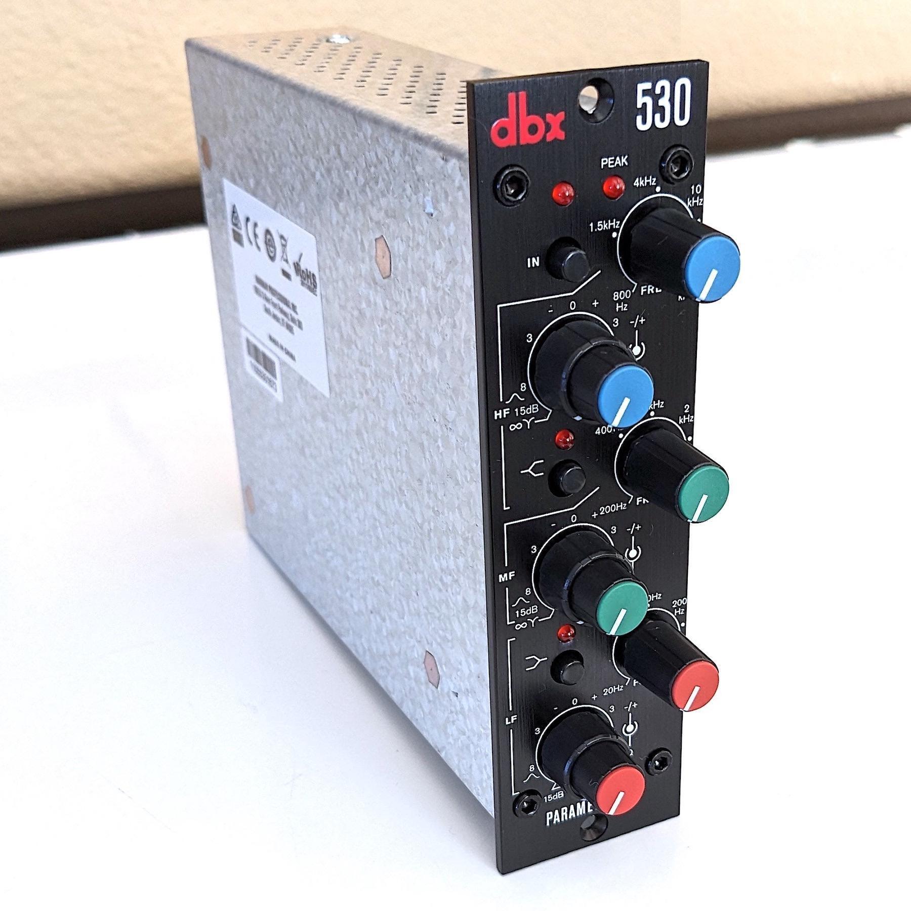 Used dbx 530 Parametric EQ 500 Series Module -- MINT