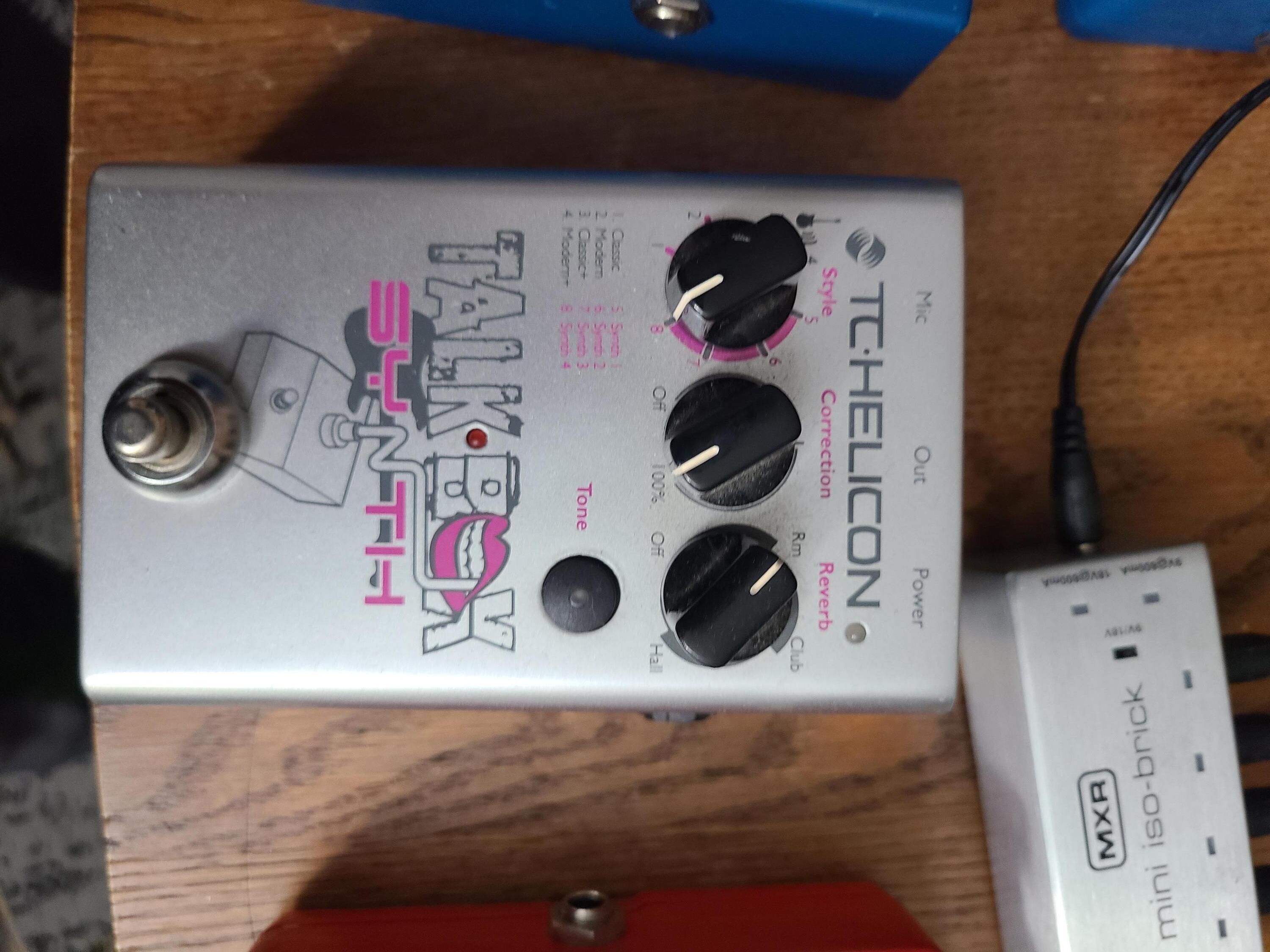 Used TC-Helicon Talkbox Synth Pedal - Sweetwater's Gear Exchange