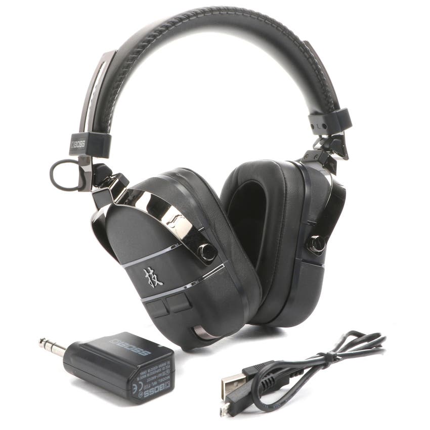 Used Boss WazaAir Bass Guitar Wireless Headphone Amp Sweetwater Gear Exchange