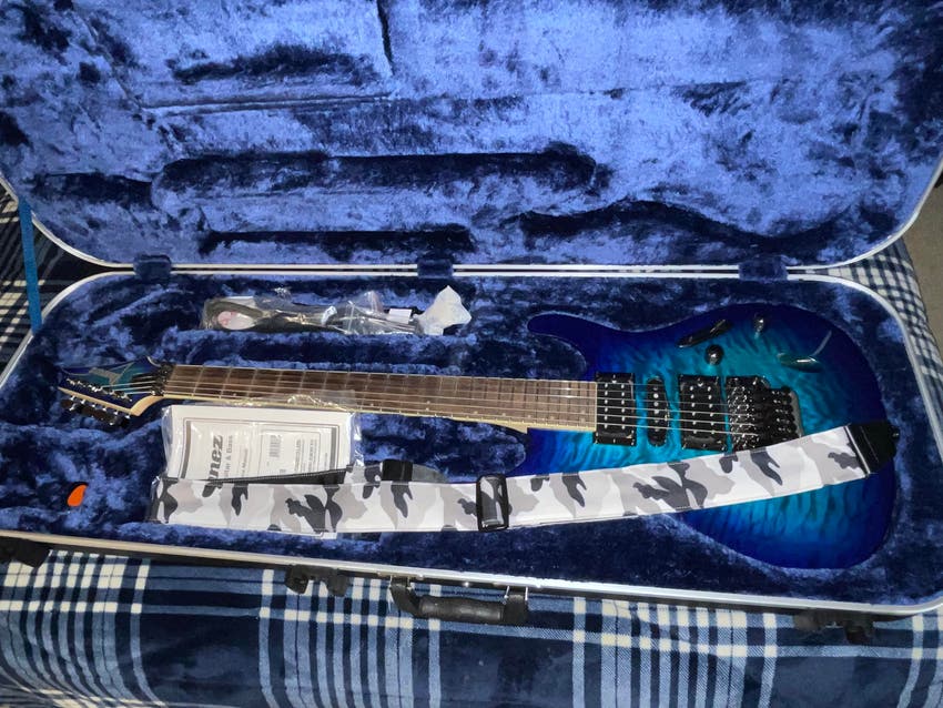 Used Ibanez S670QM Electric Guitar Sweetwater's Gear Exchange