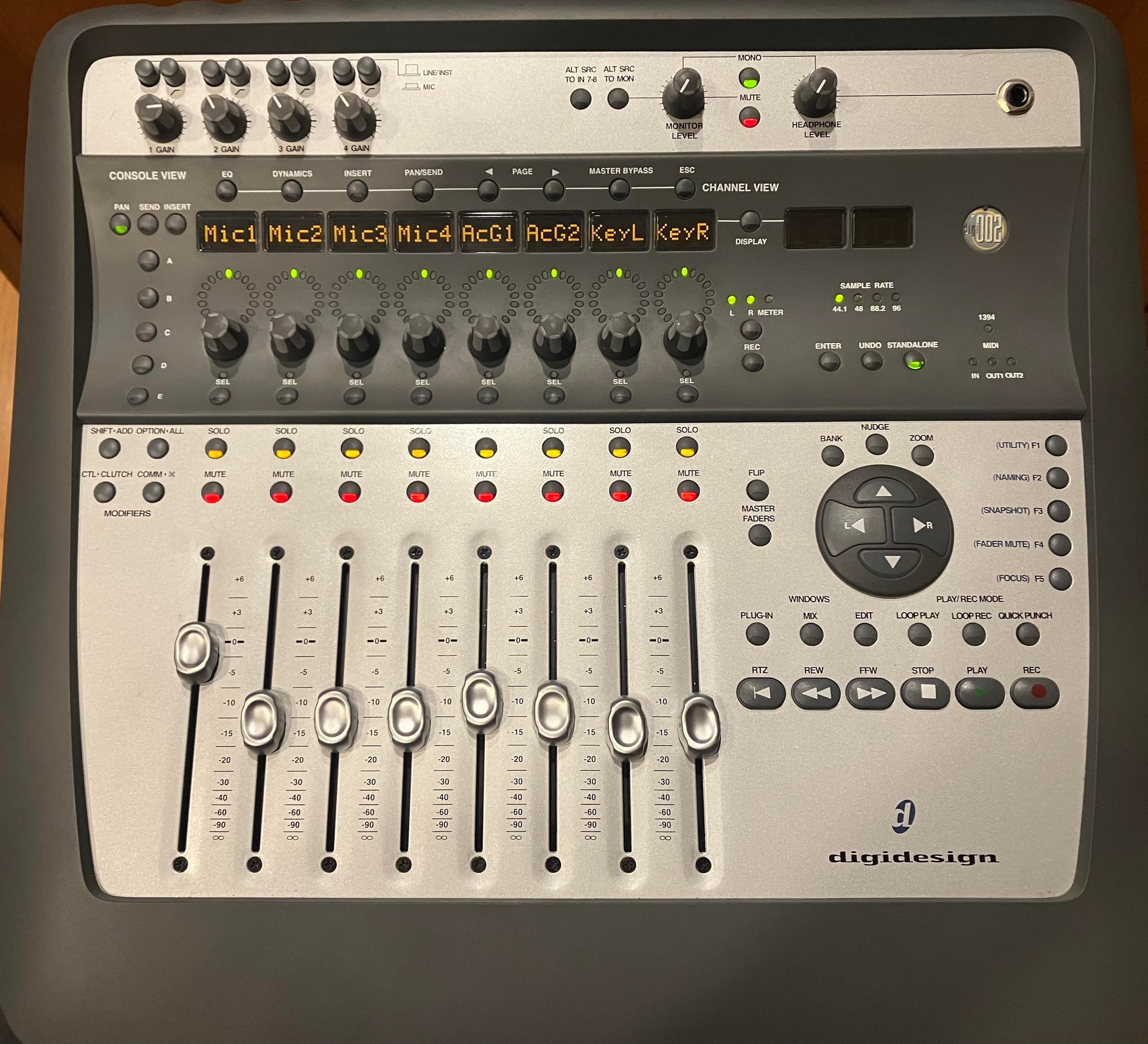 Used Digidesign 002 Mixer - Sweetwater's Gear Exchange