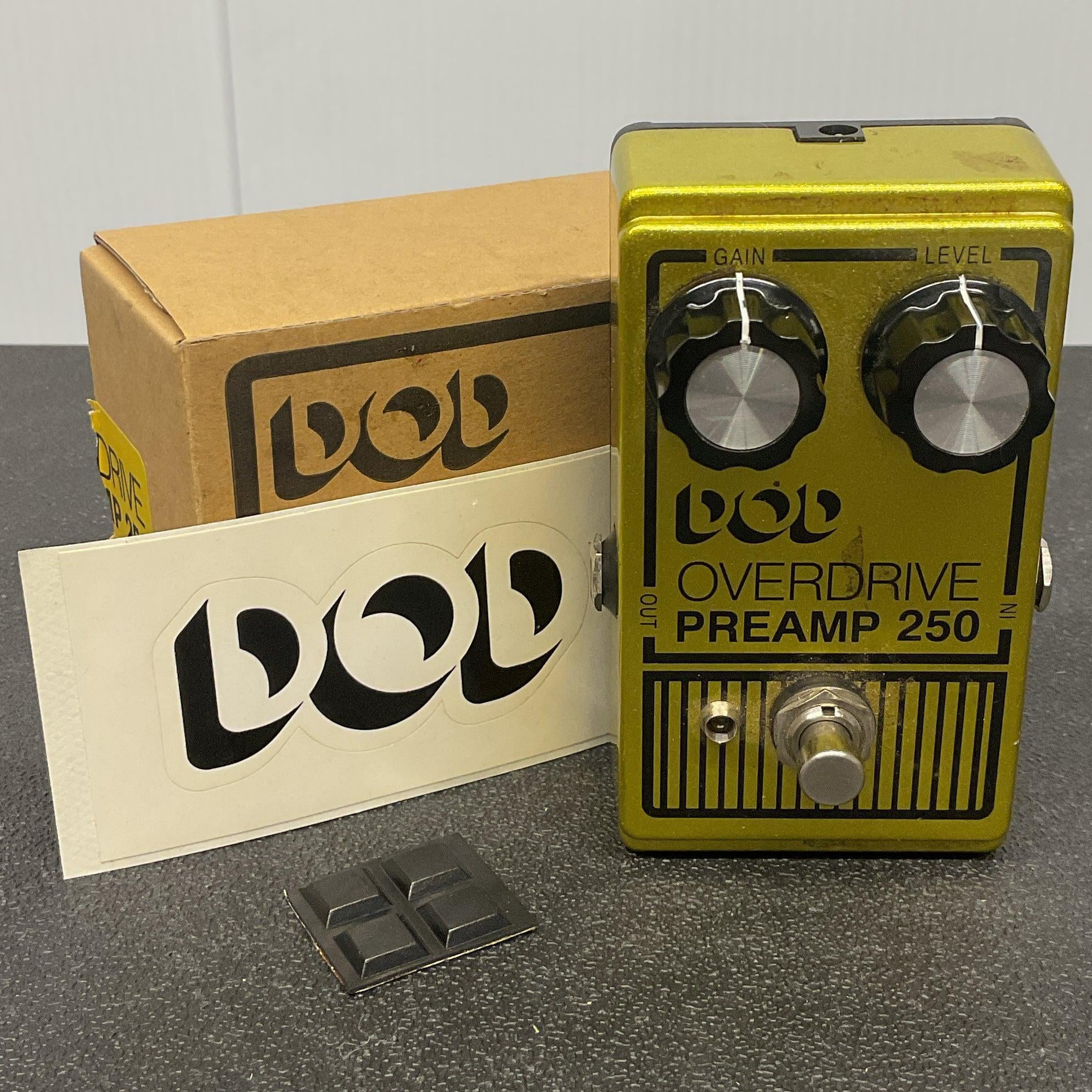 Used DOD Overdrive Preamp 250 Pedal - Sweetwater's Gear Exchange