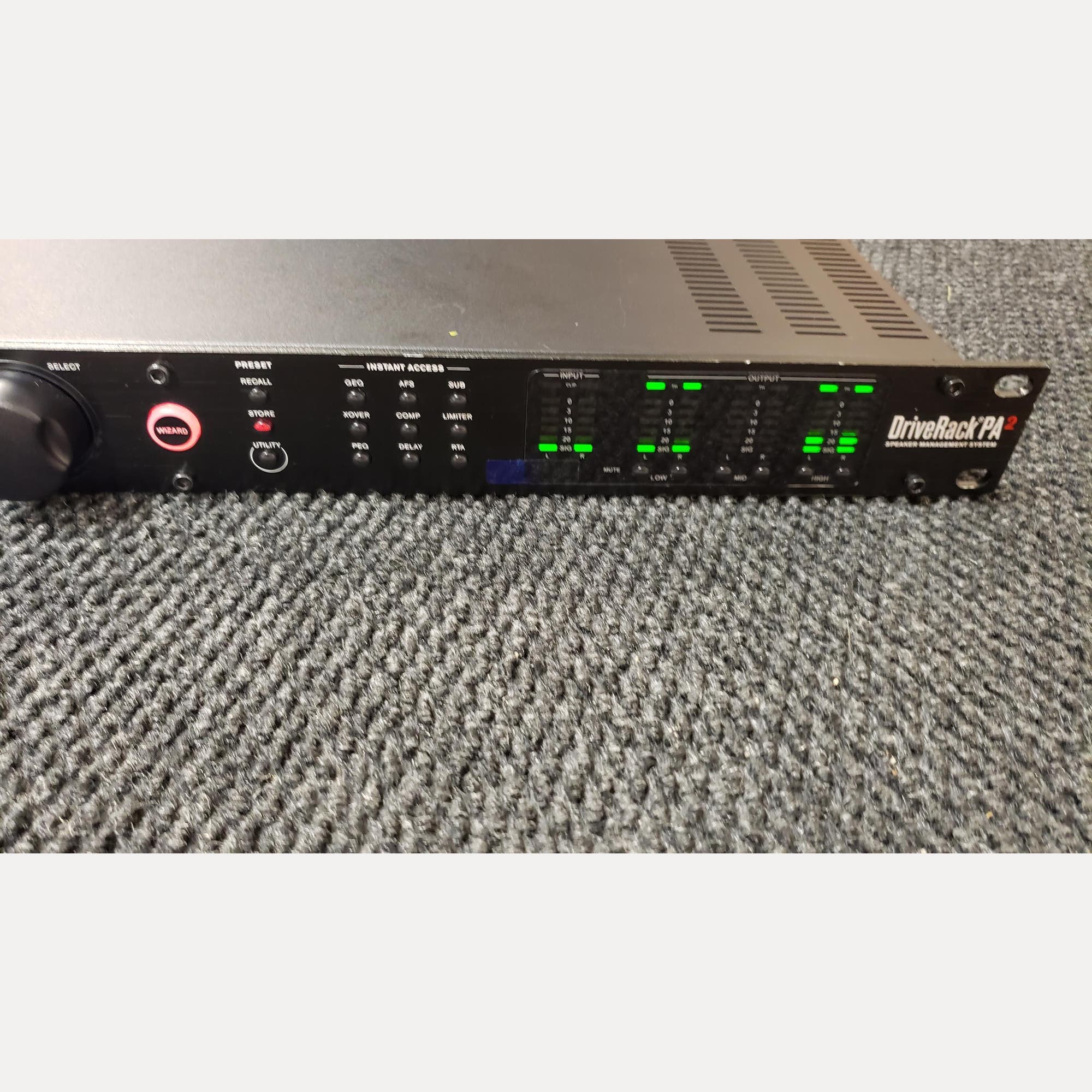 Used dbx DriveRack PA2 Complete Loudspeaker - Sweetwater's Gear Exchange