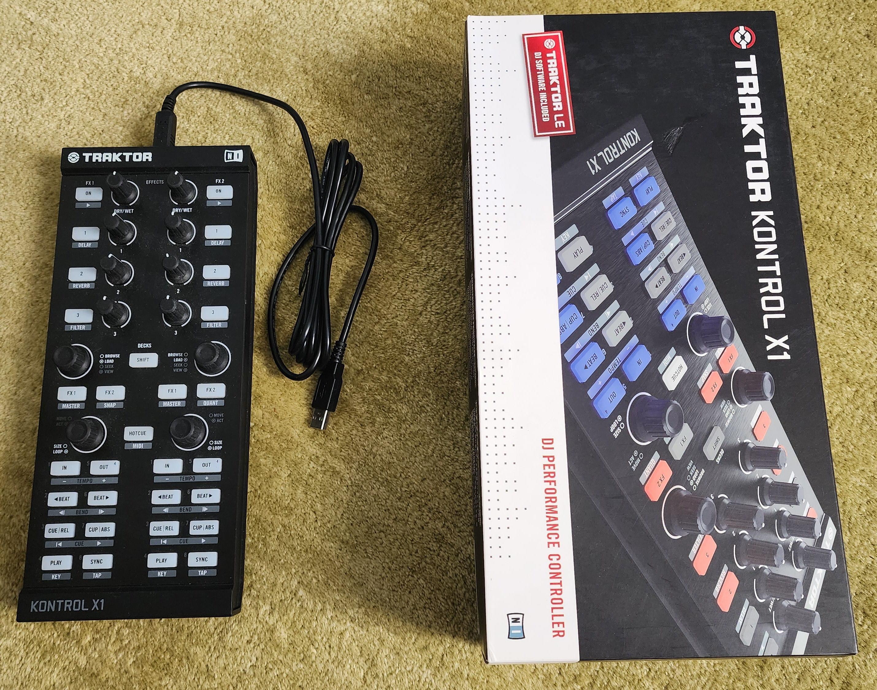 Used Native Instruments Traktor Kontrol X1 Mk1 2010s - Black