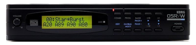 Used Korg 05R/W 1/2 rack sound - Sweetwater's Gear Exchange