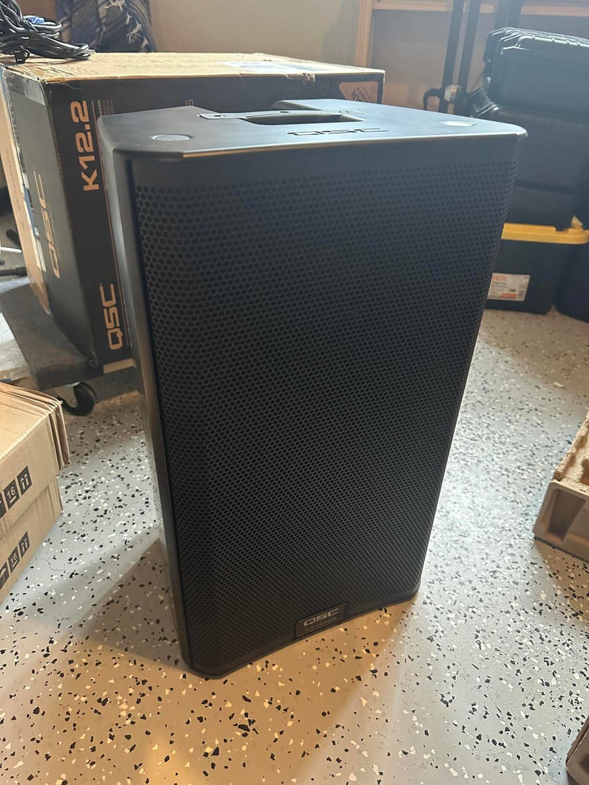 Used QSC K12.2 2000W 12inch Powered Speaker Sweetwater's Gear Exchange