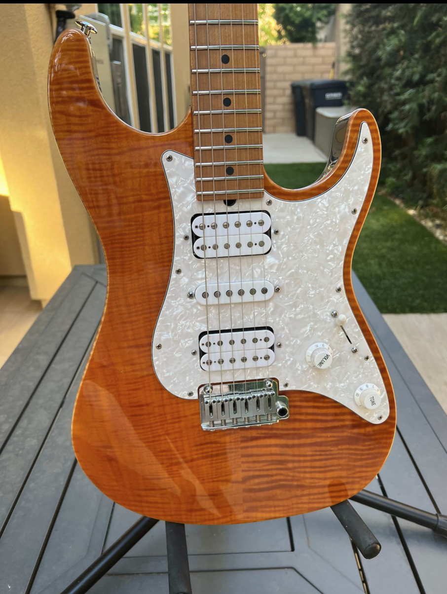 Used Suhr Pro Series S3 2011 - Flame Maple - - Sweetwater's Gear Exchange