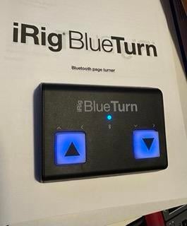 Used IK Multimedia iRig BlueTurn Bluetooth - Sweetwater's Gear 