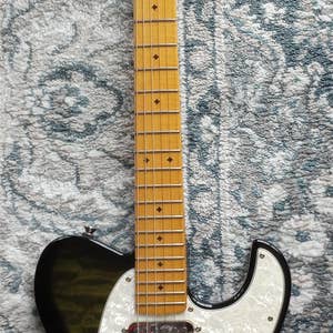 Dean Zelinsky Private Label Dellatera Telecaster Style Guitar w/ Z Glide Neck in Green Quilt! Dean Zelinsky Private Label Dellatera Telecaster Style Guitar w/ Z Glide Neck in Green Quilt!