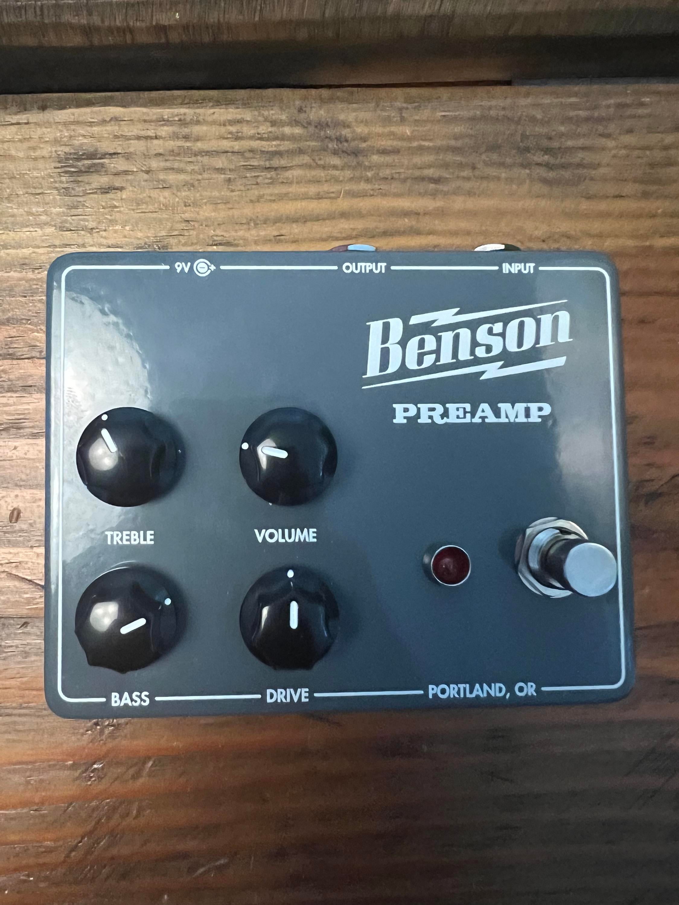 Used Benson Preamp