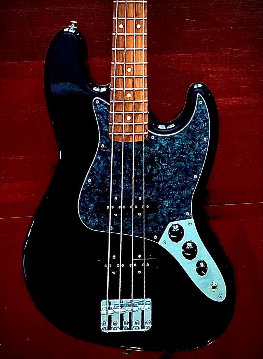 Used Fender Player Jazz Bass Black Sweetwater Gear Exchange