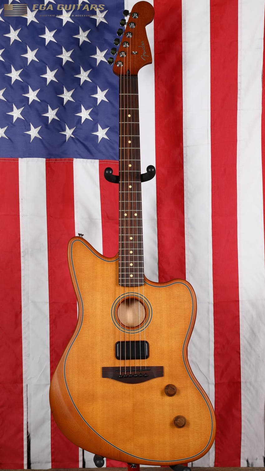 Acoustasonic Standard Jazzmaster - Aged Natural