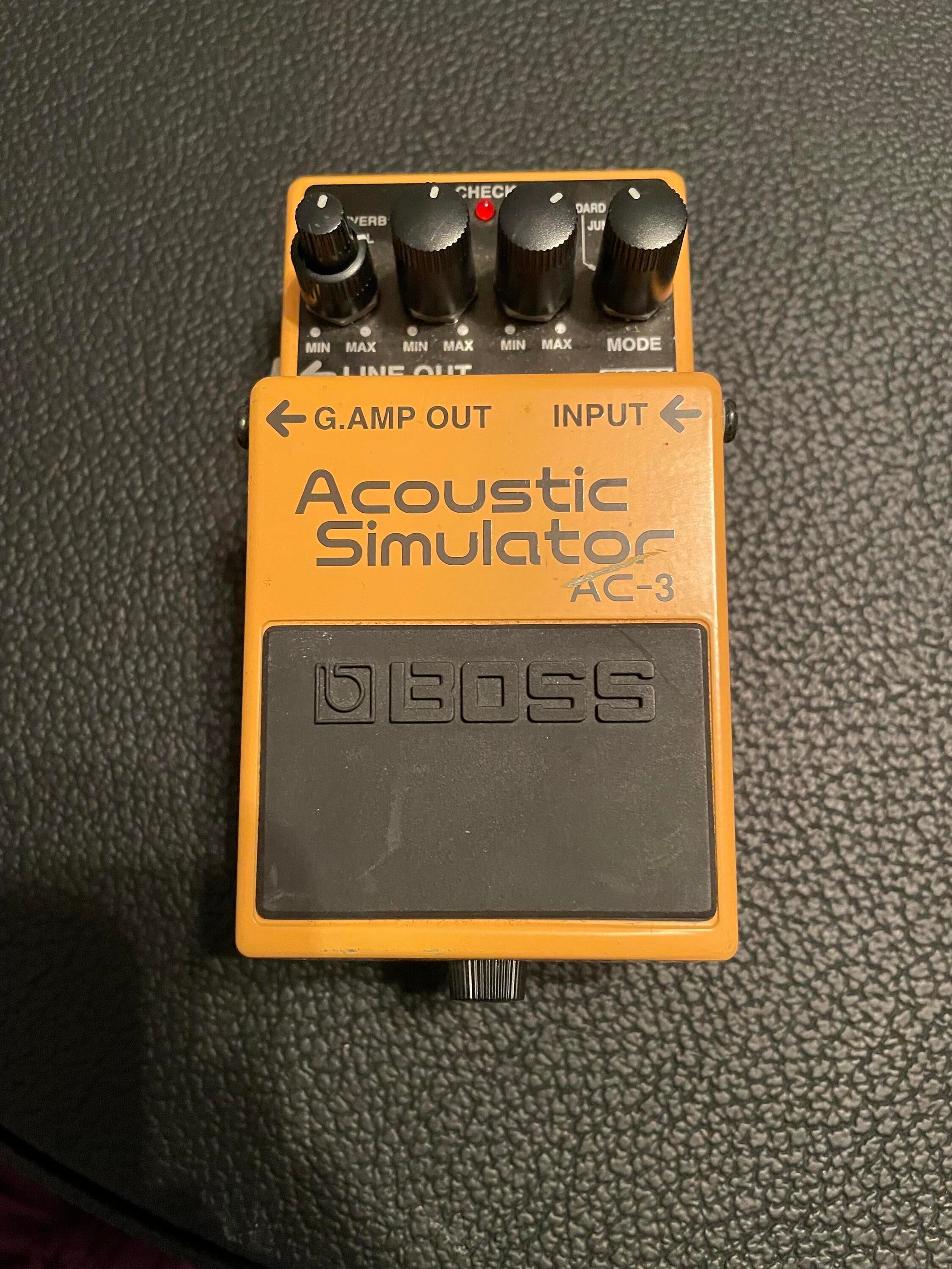 Used Boss AC-3 Acoustic Simulator Pedal | Gear Exchange