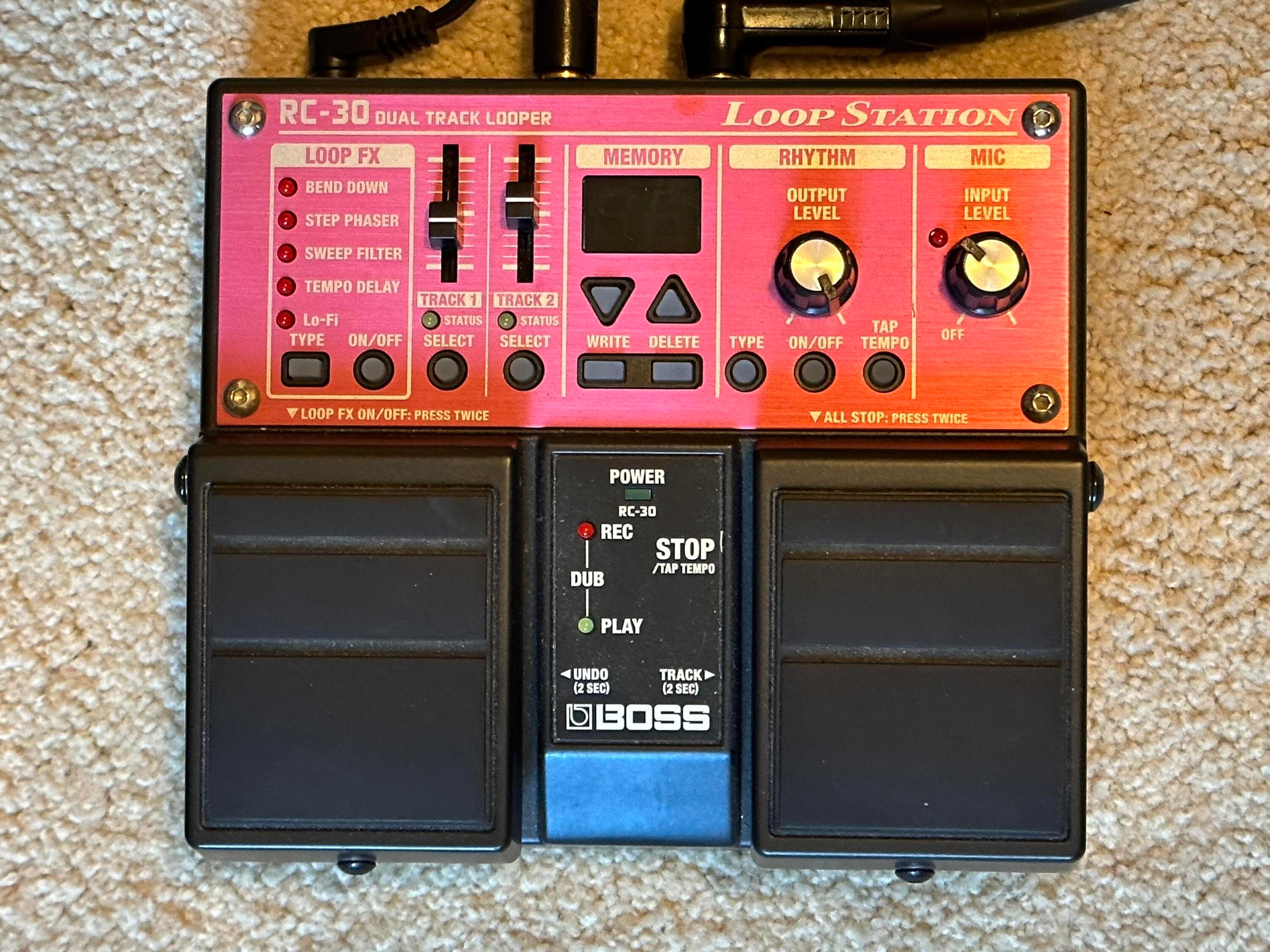 Used Boss Very Lightly Used Boss RC-30 Loop Station