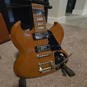 1974 Gibson SG Deluxe with Bigsby - Walnut