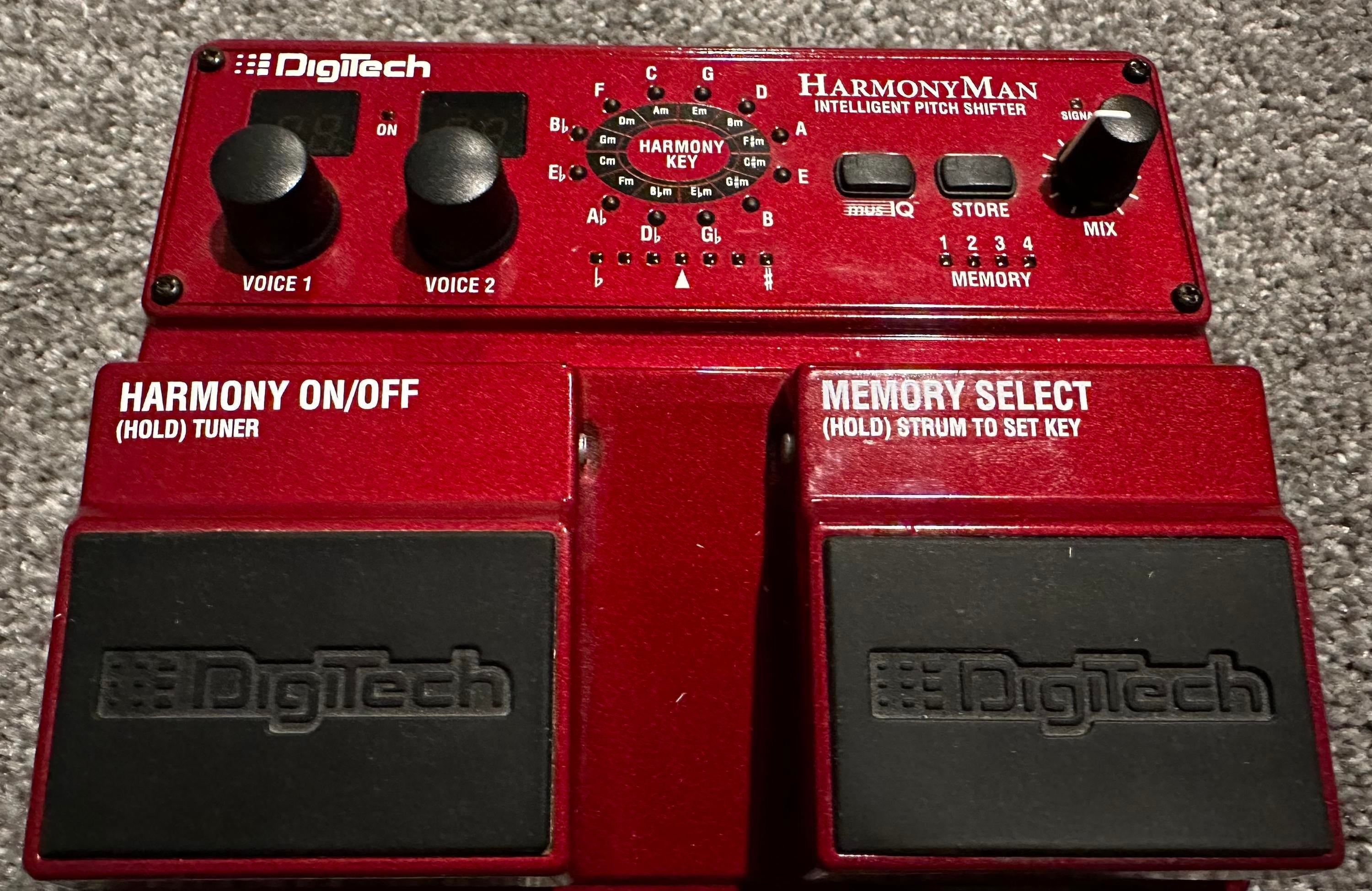 DigiTech HarmonyMan Inteligent Pitch Shifter デジテック ハーモニー