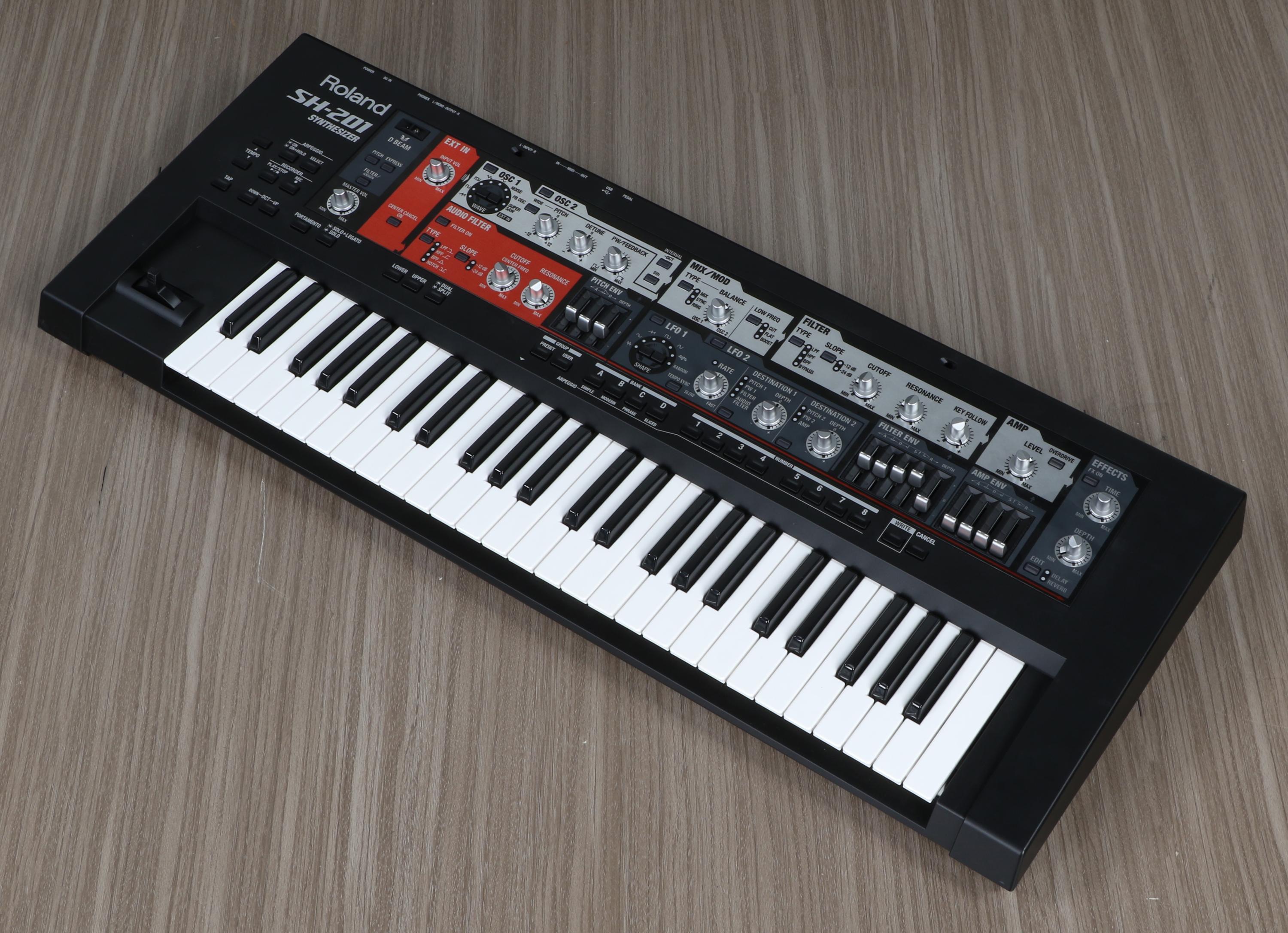 直売新品 Roland シンセサイザー SH-201 | erational.com