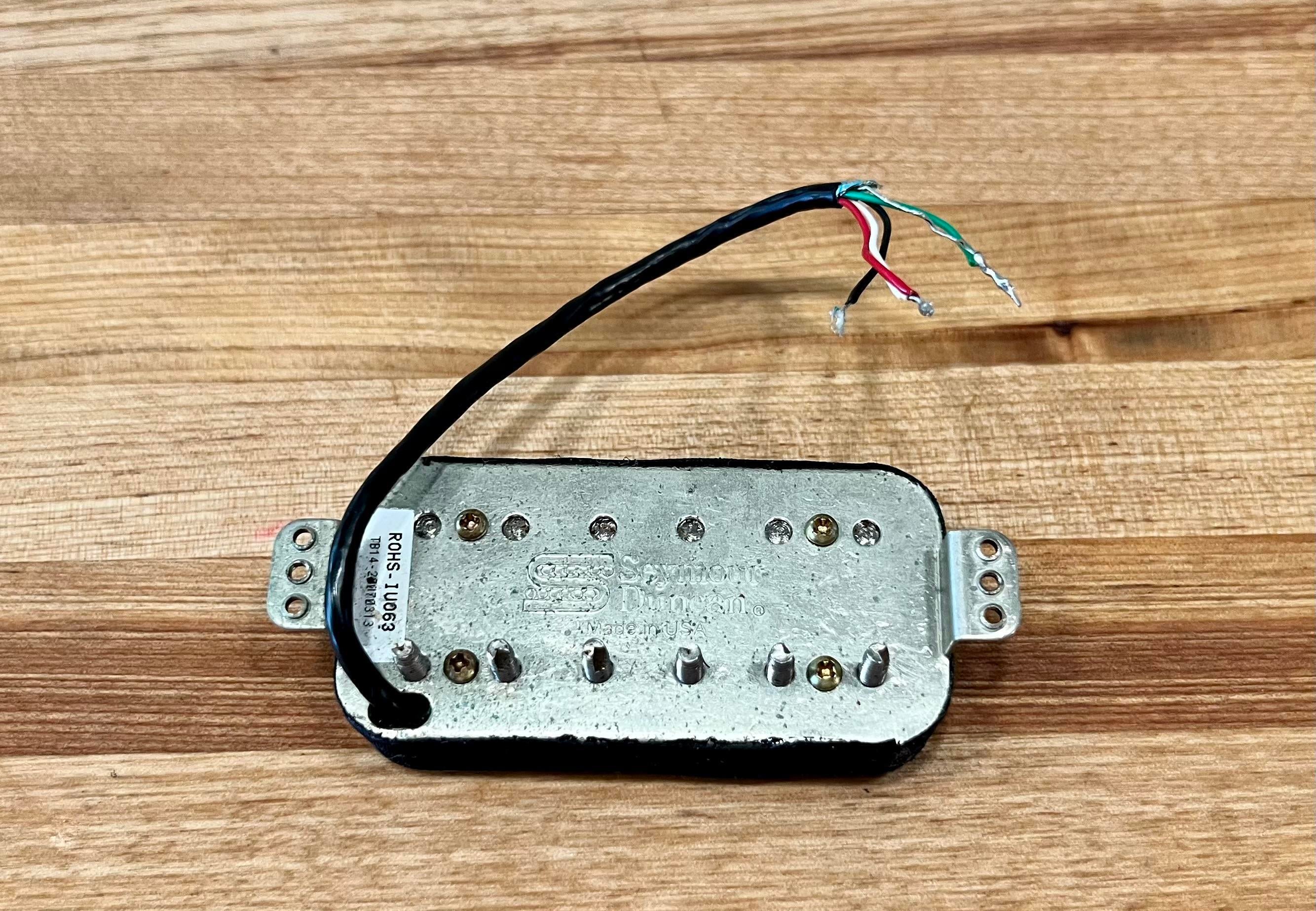 Used Seymour Duncan TB-14 Duncan Custom 5 Bridge Trembucker Pickup - Black