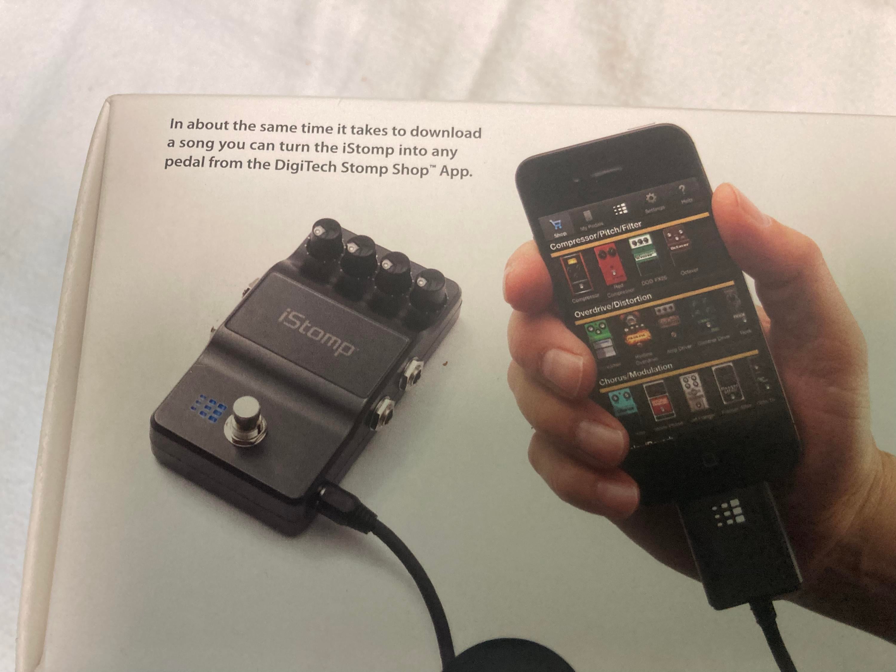 Used Digitech iStomp - Sweetwater's Gear Exchange