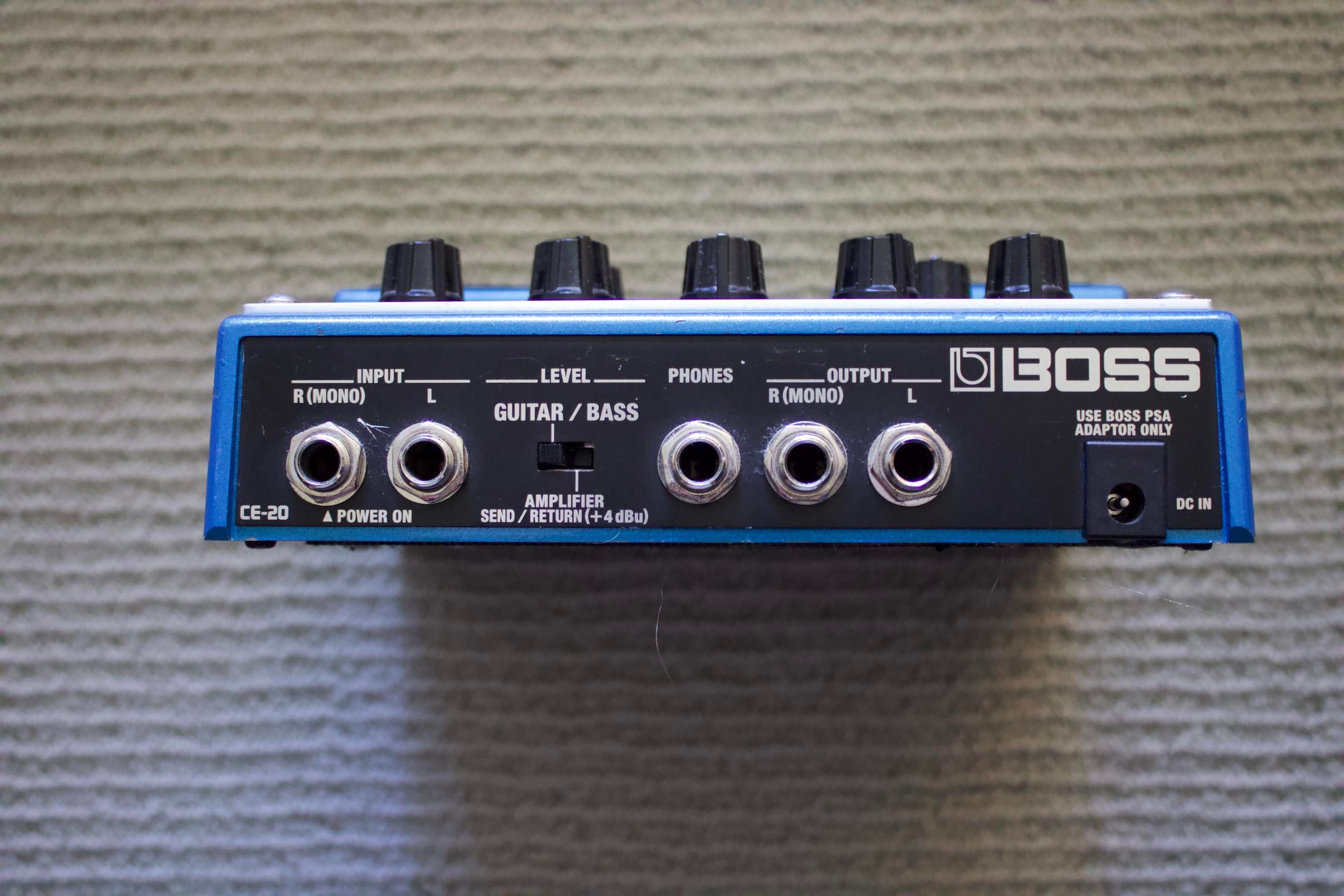 【中古品】BOSS CE-20 Used Boss CE-20 - Sweetwater's Gear Exchange