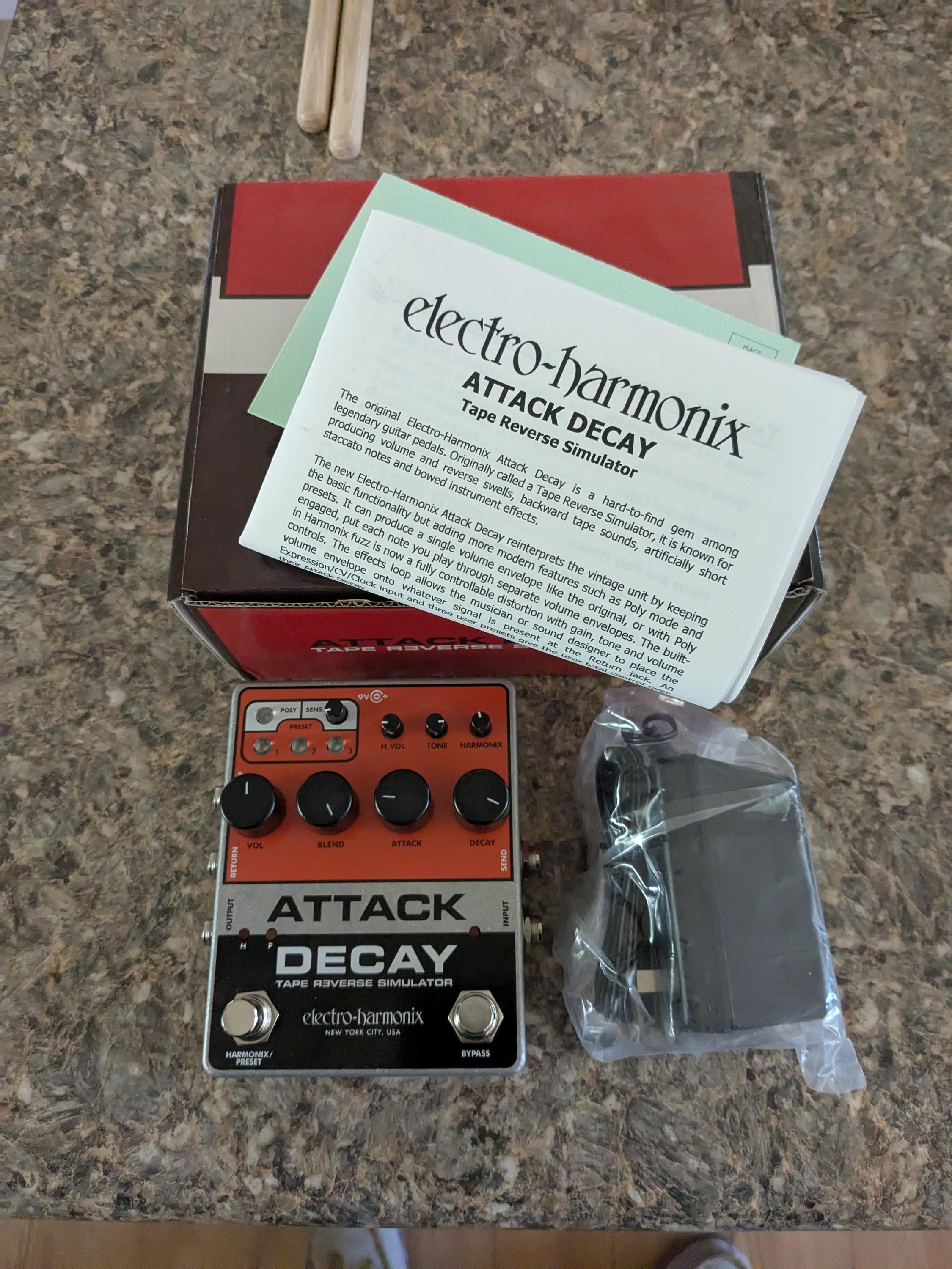 Used Electro-Harmonix Attack Decay - Sweetwater's Gear Exchange