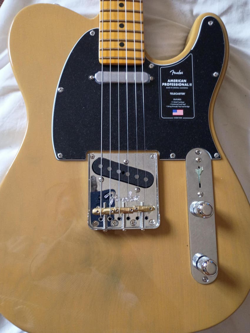 American Professional II Telecaster - Butterscotch Blonde, Maple Fingerboard