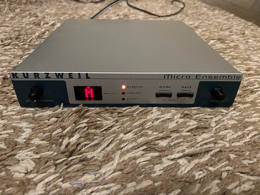 Used Kurzweil Micro Ensemble Sound Module Sweetwater Gear Exchange