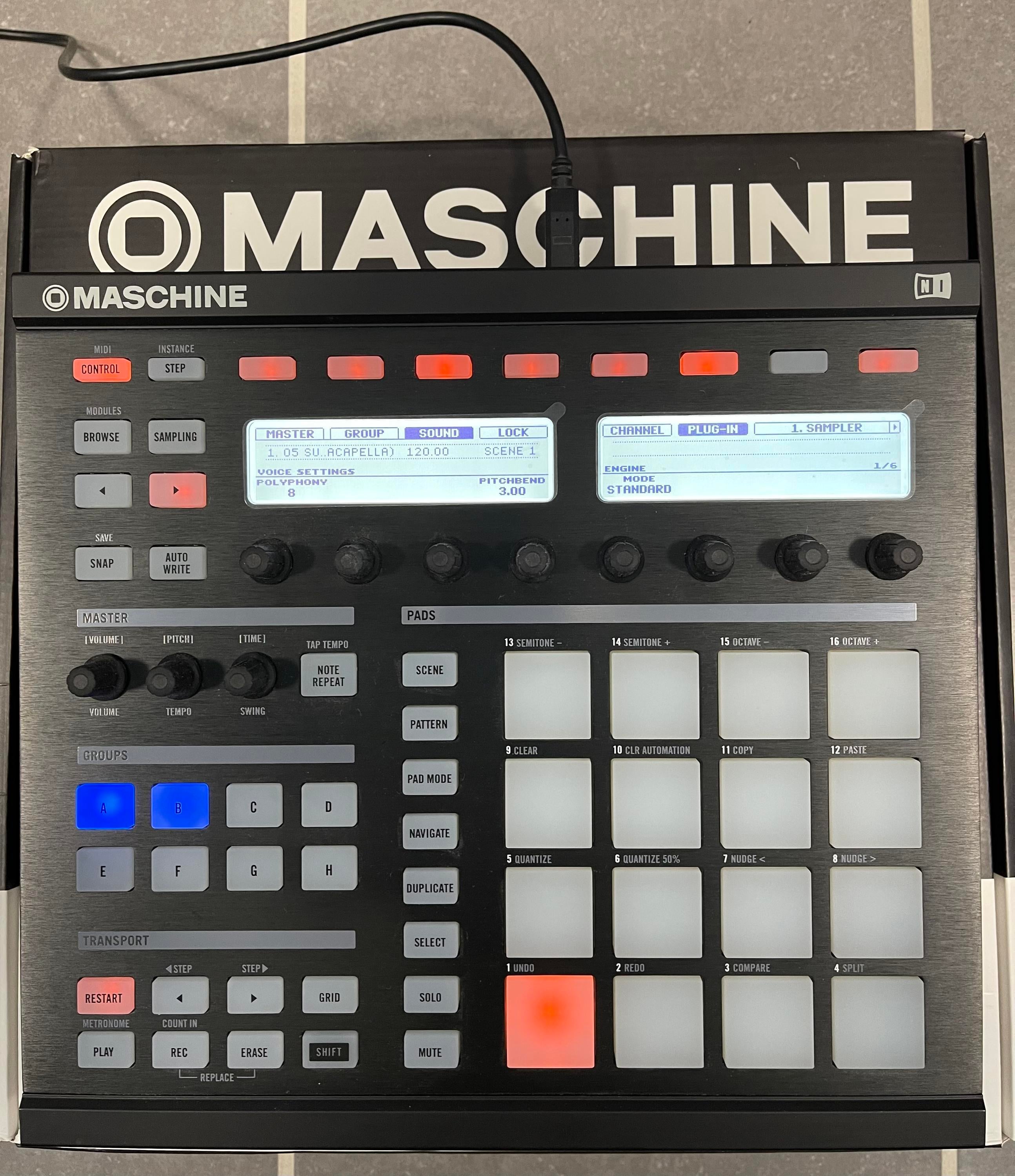 Used Native Instruments Maschine MK1 - Sweetwater's Gear Exchange