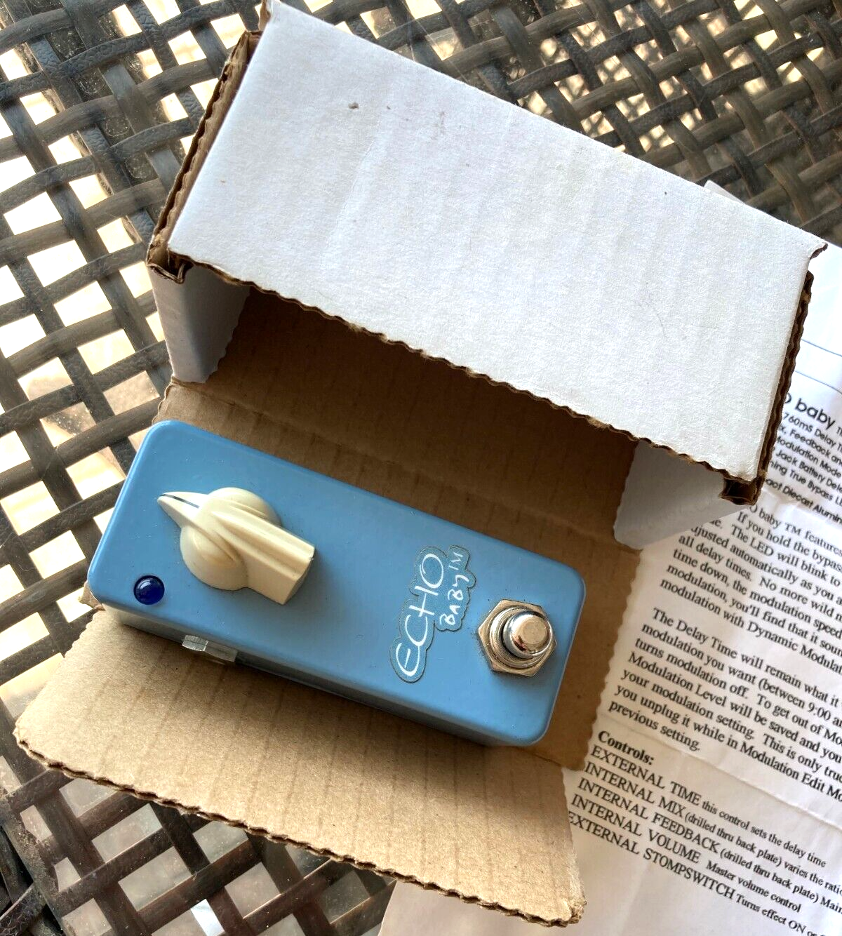 Used Lovepedal Echo Baby 2009 Baby Blue