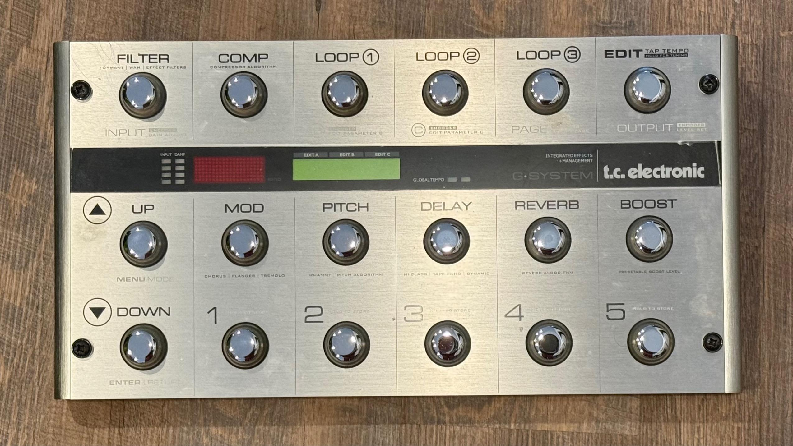 Used TC Electronic G-System - Sweetwater's Gear Exchange