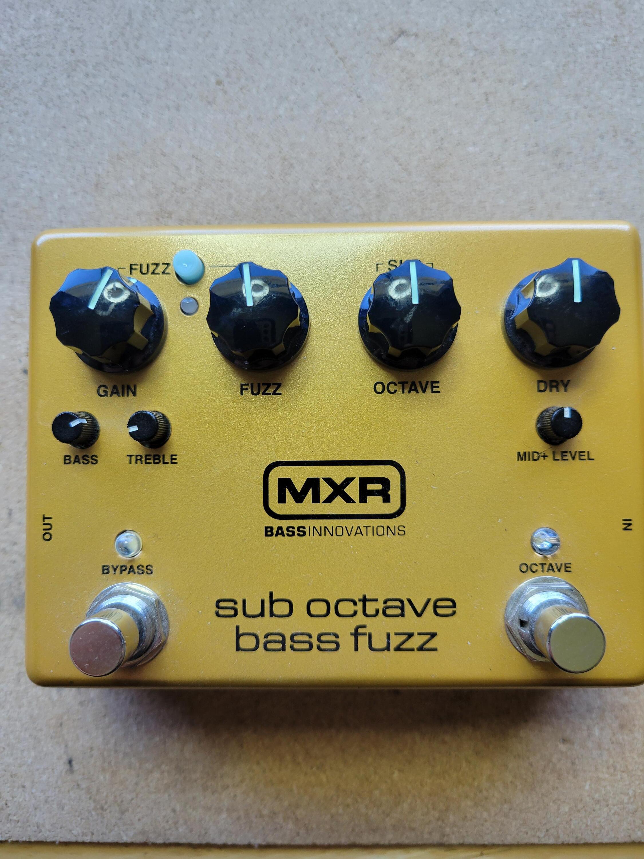 Used MXR M287 Sub Octave Bass Fuzz Pedal - Sweetwater's Gear Exchange