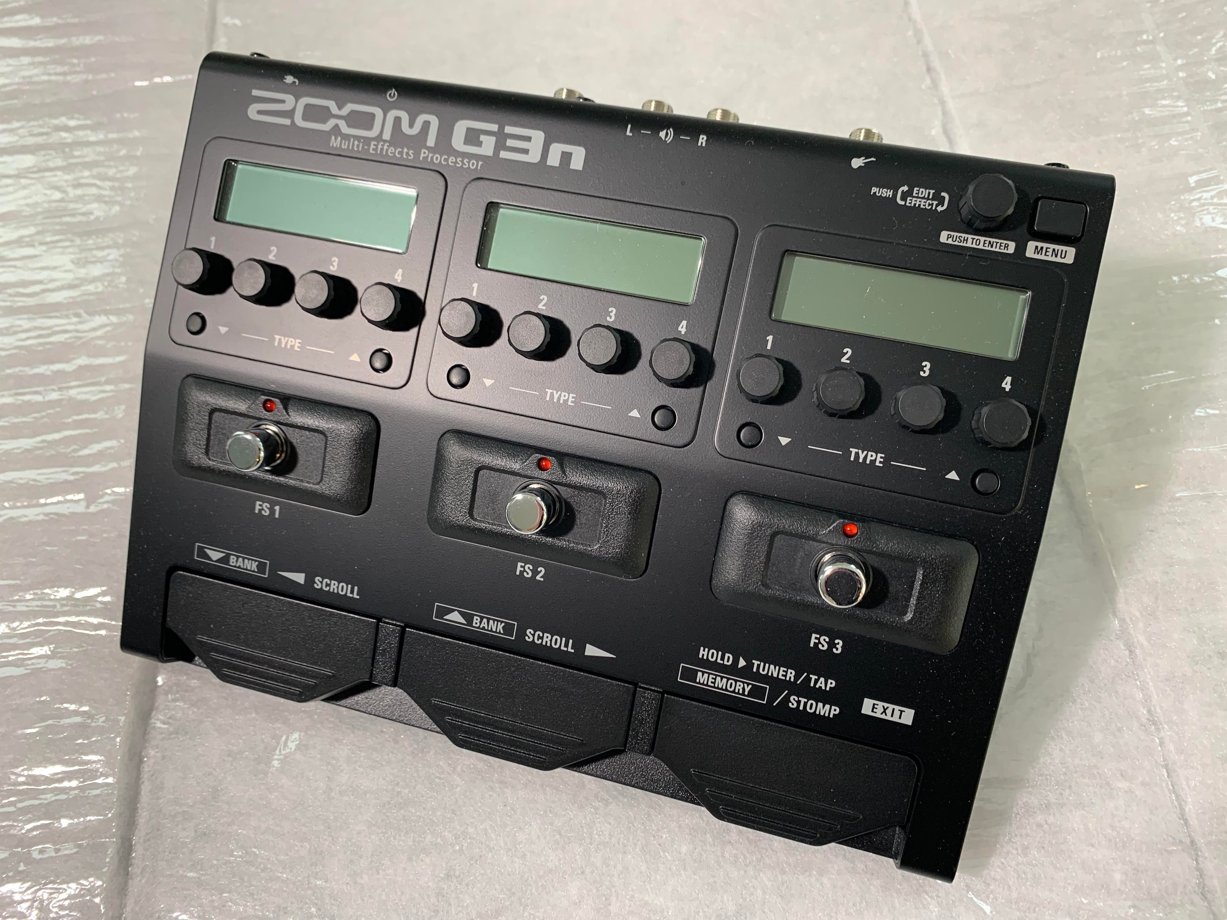 Used Zoom G3n Multi-effects Processor | Sweetwater's Gear Exchange