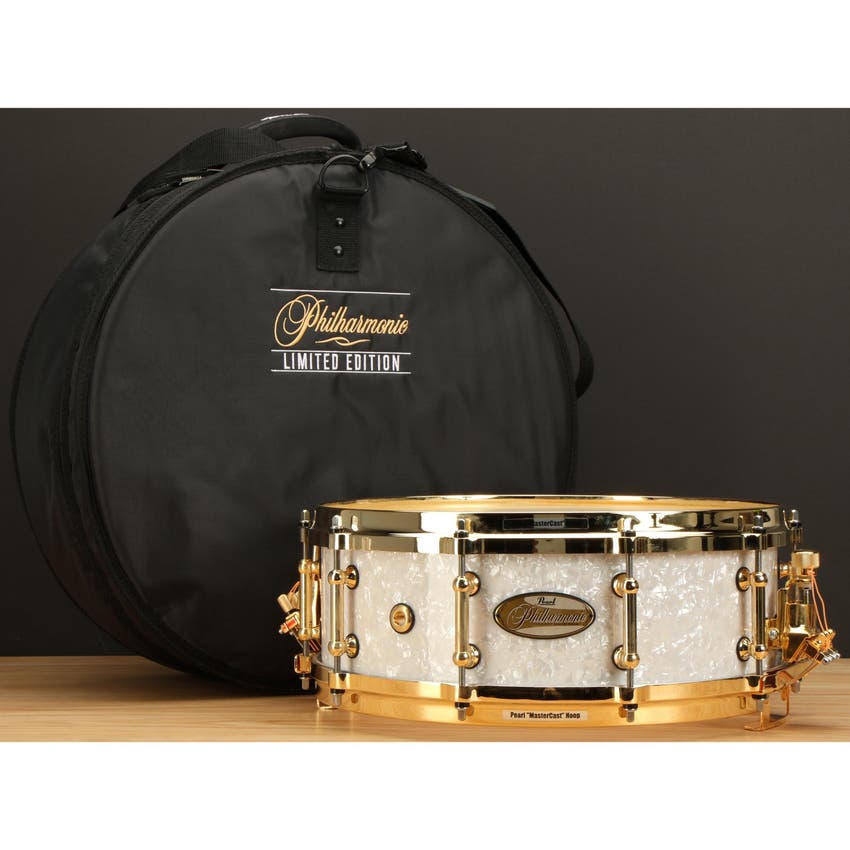 Used Pearl Philharmonic Cast Aluminum Snare Sweetwater's Gear Exchange