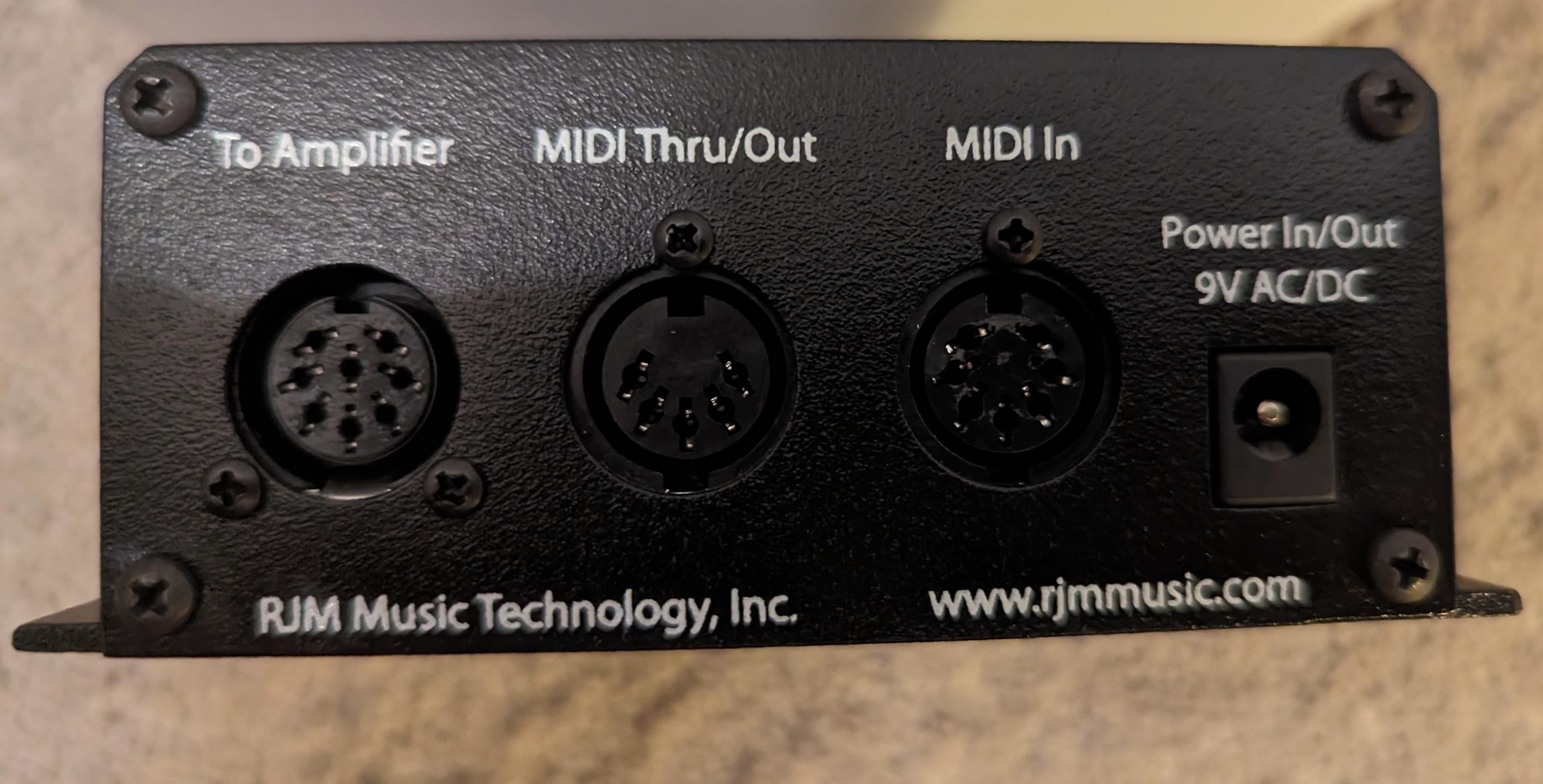 Used RJM Music RJM Mini Amp Gizmo MIDI to Amplifier Footswitch Controller