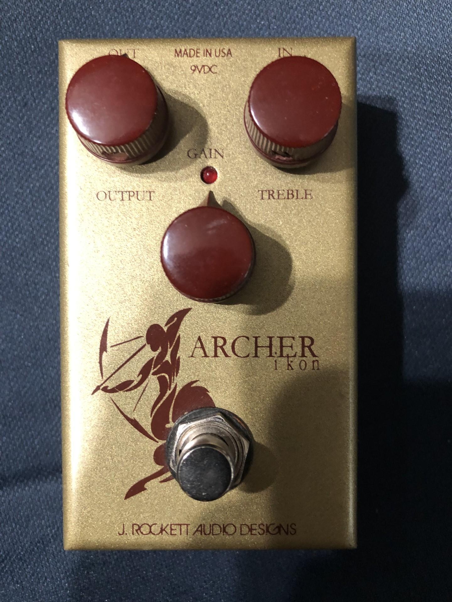Used J. Rockett Audio Designs Archer Ikon overdrive/boost guitar effect  pedal