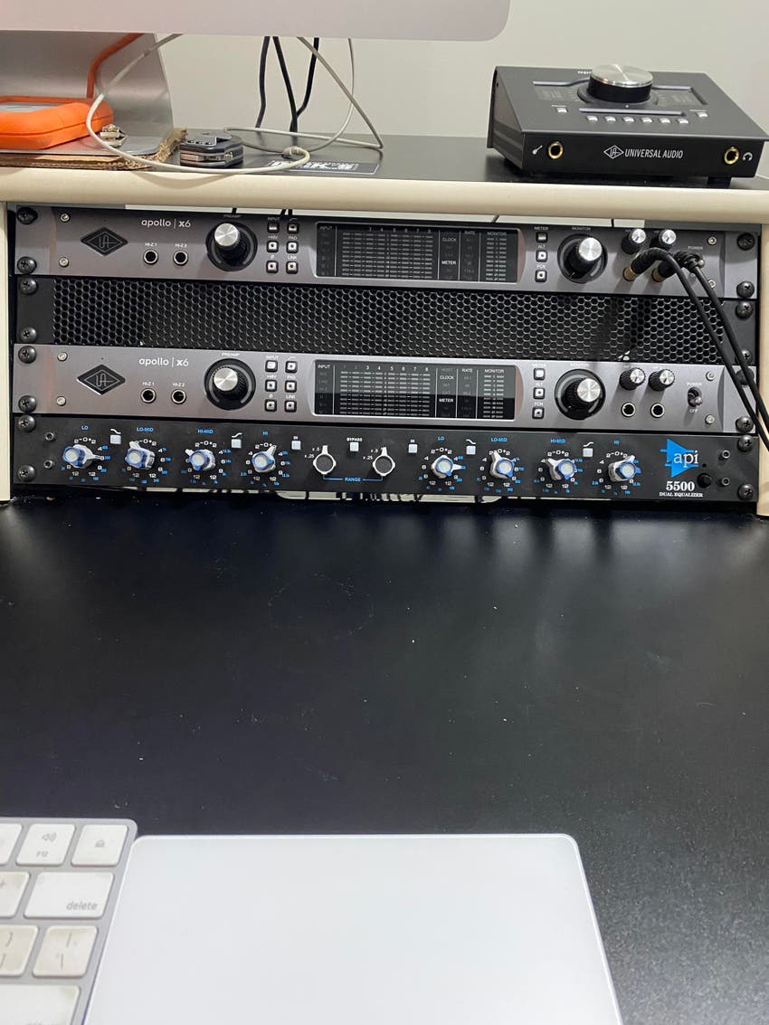 Used API 5500 2-channel Parametric Equalizer | Sweetwater Gear Exchange