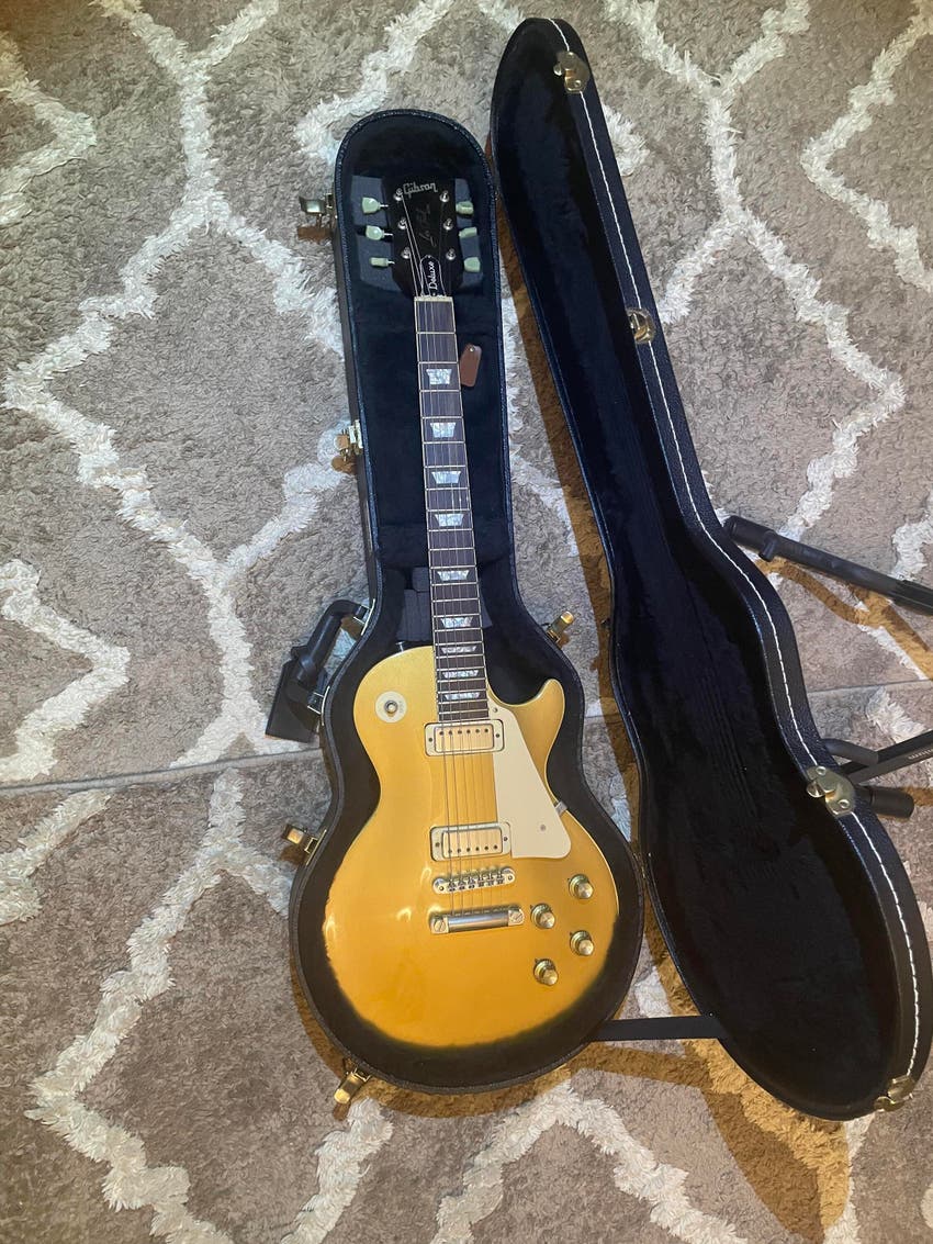 Les Paul Deluxe 70s Electric Guitar - Goldtop
