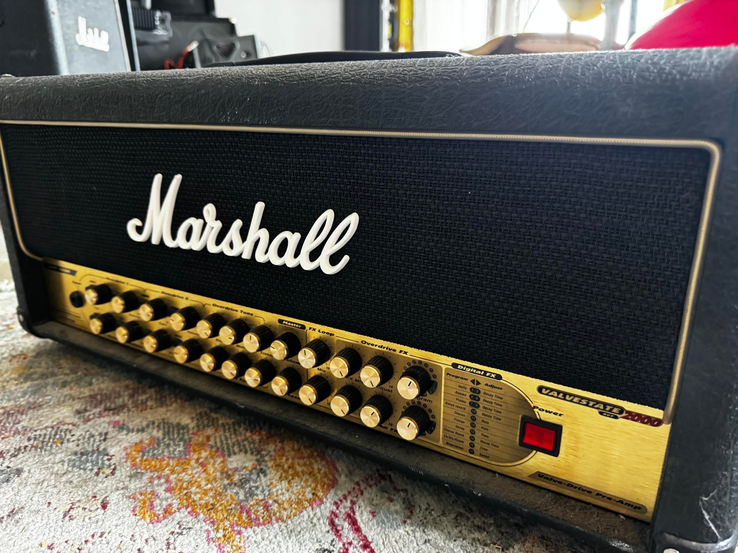 Used Marshall Valvestate 2000 AVT150H 4-Channel 150-Watt Guitar Amp Head  2001 - 2005 - Black